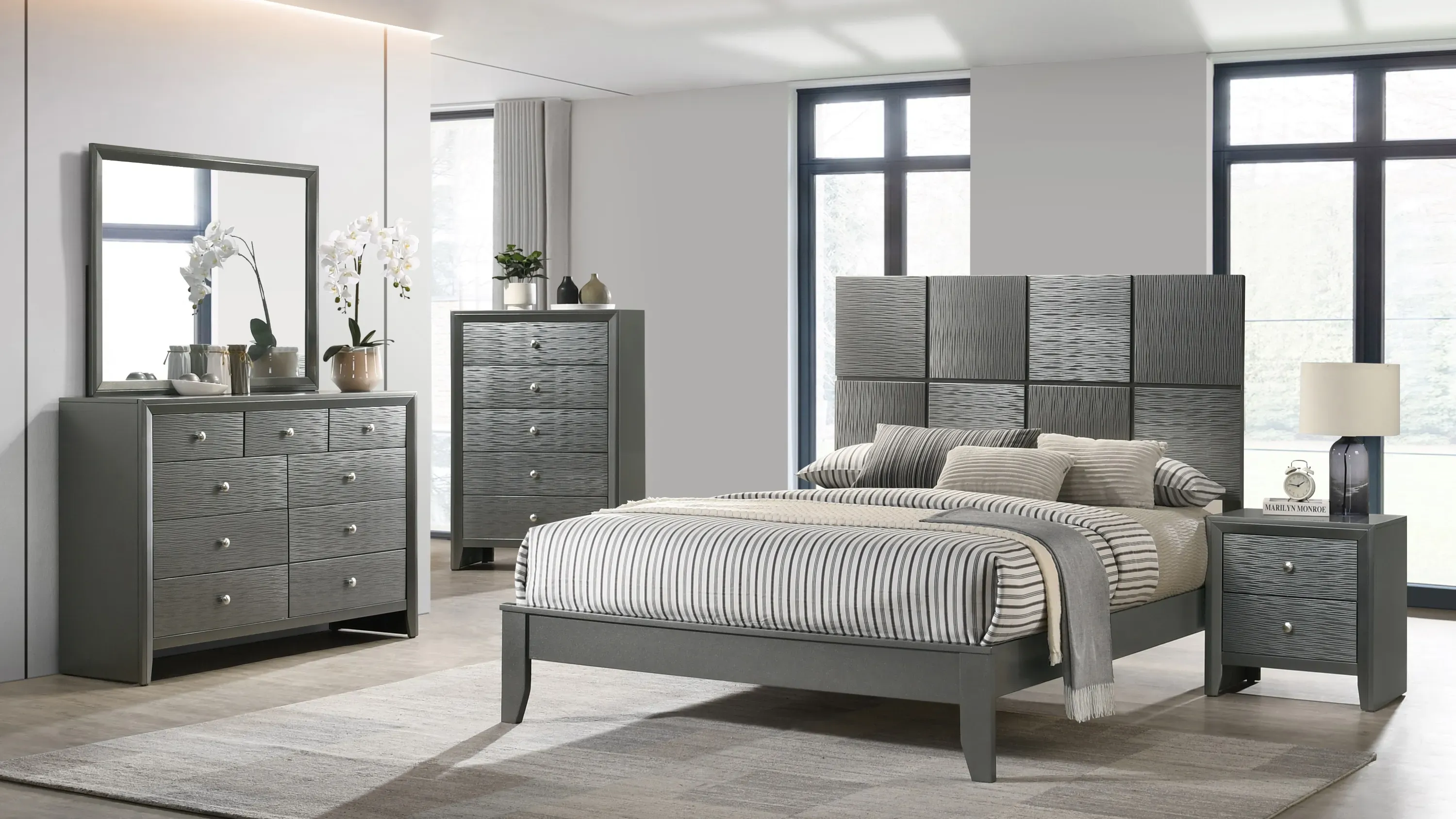Denker - Dresser - Gun Metal