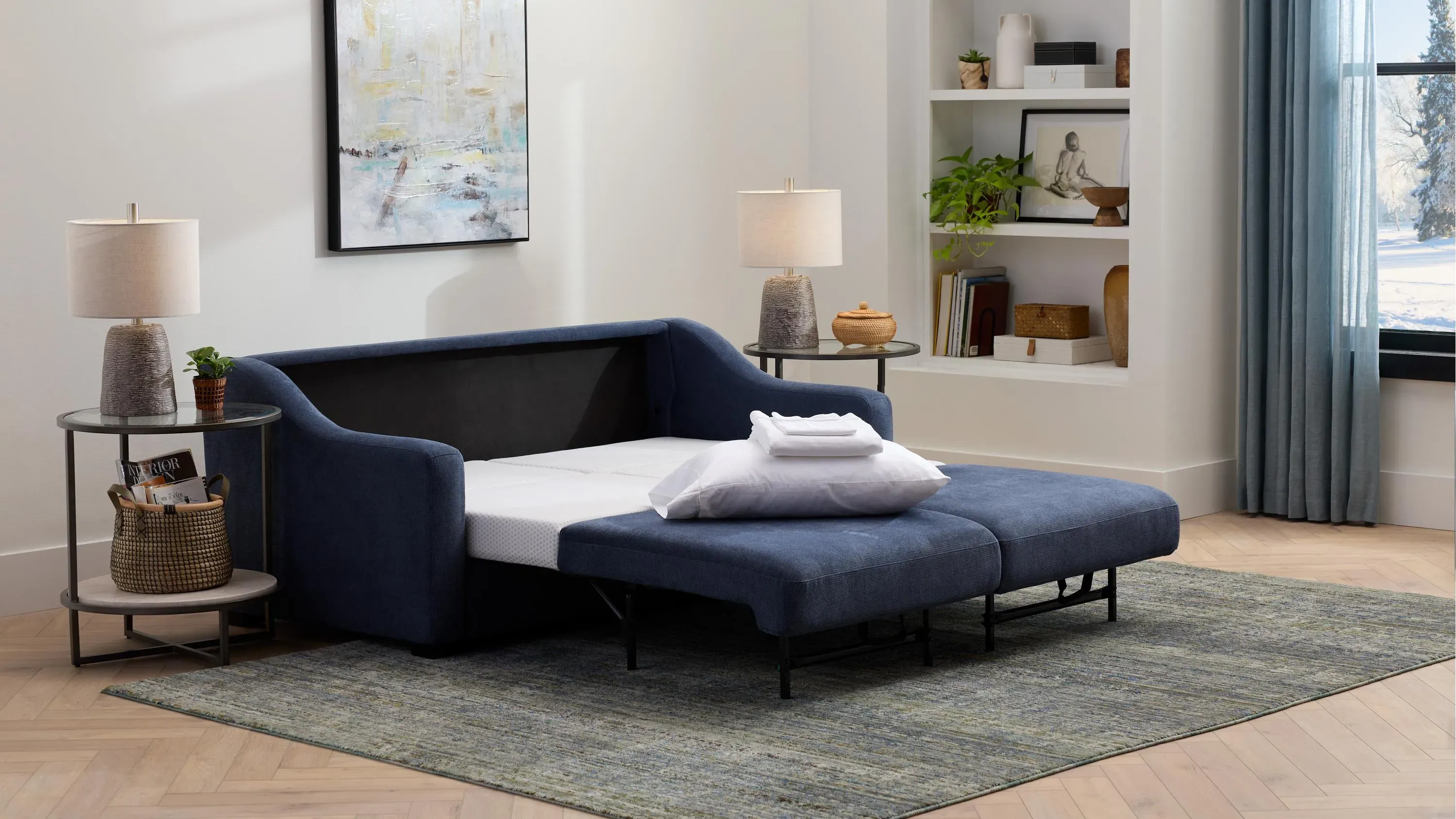 Alora Queen Sleeper w/ Foam Mattress