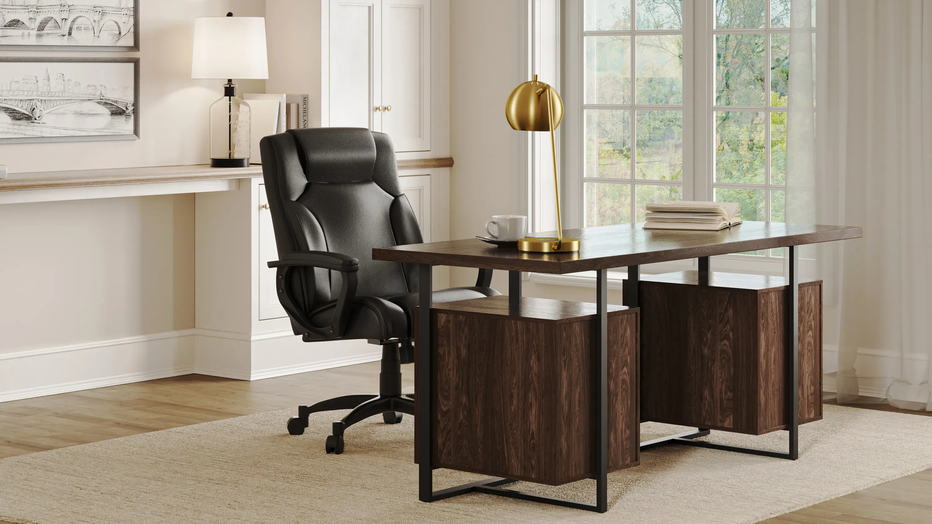 Chester Writing Desk | Raymour & Flanigan