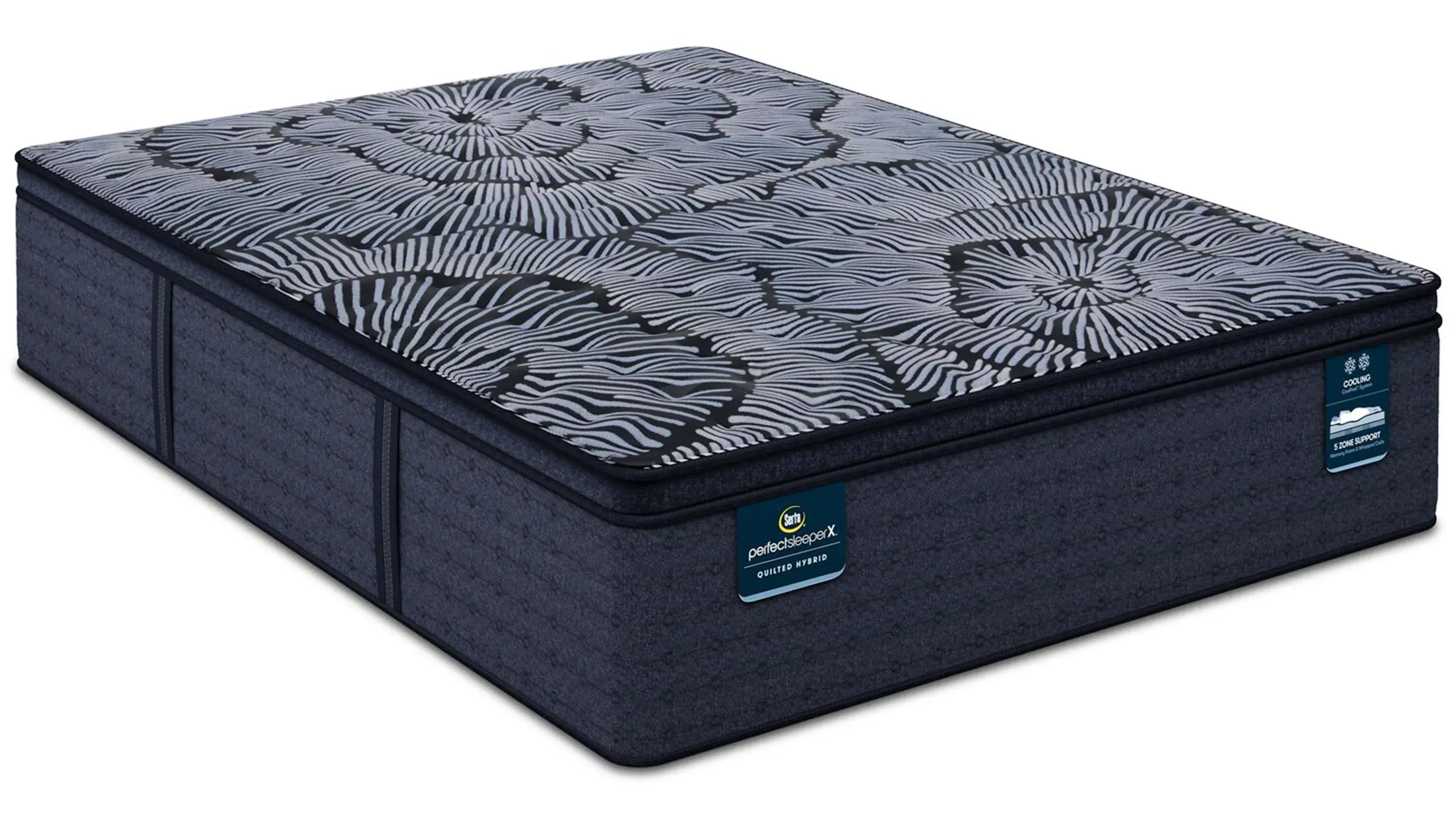 Perfect Sleeper X Lexton Hybrid Medium Pillow Top Mattress - Thumbnail 3