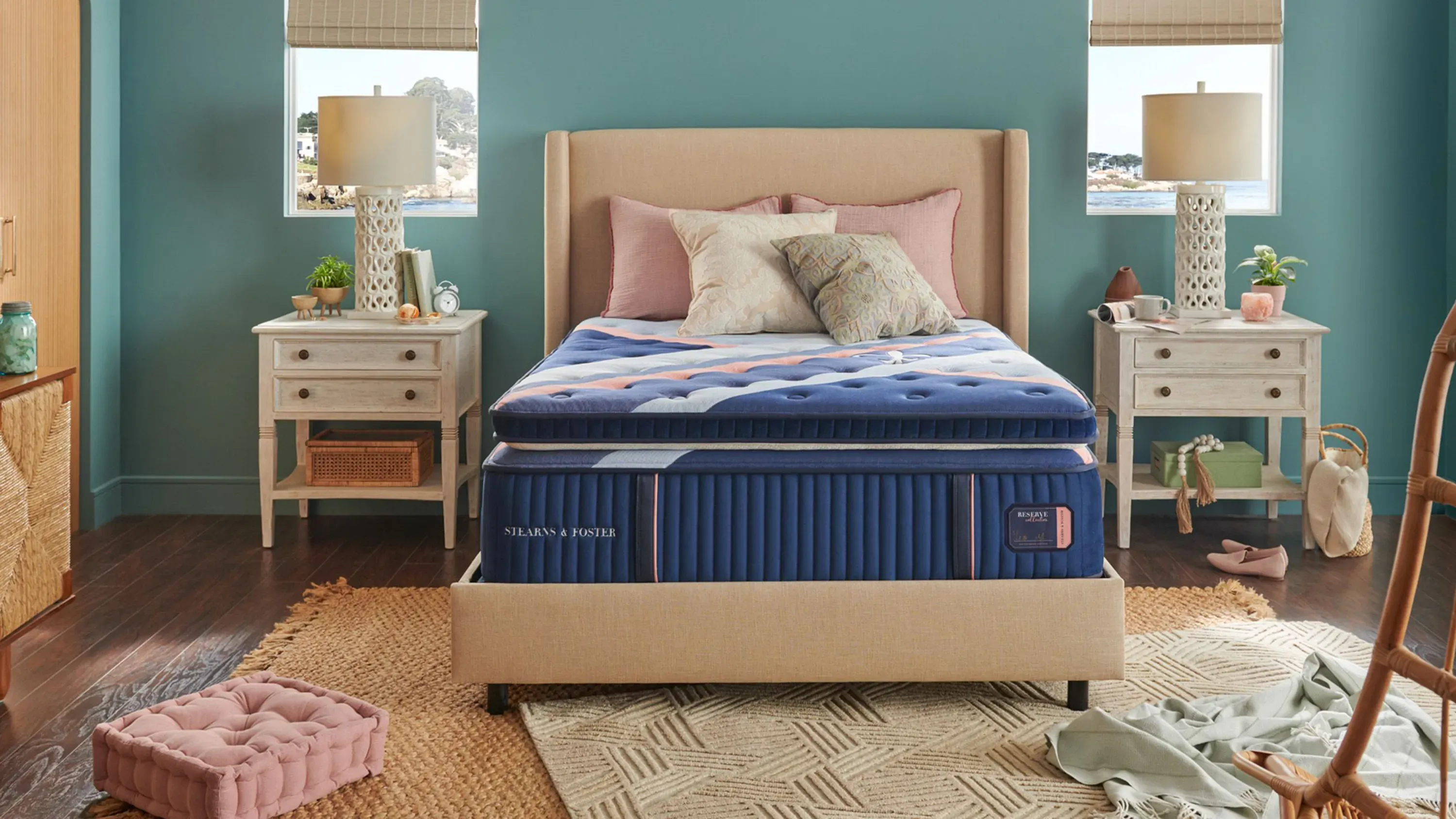 Stearns Foster Reserve Duet Firm Euro Pillow Top Mattress