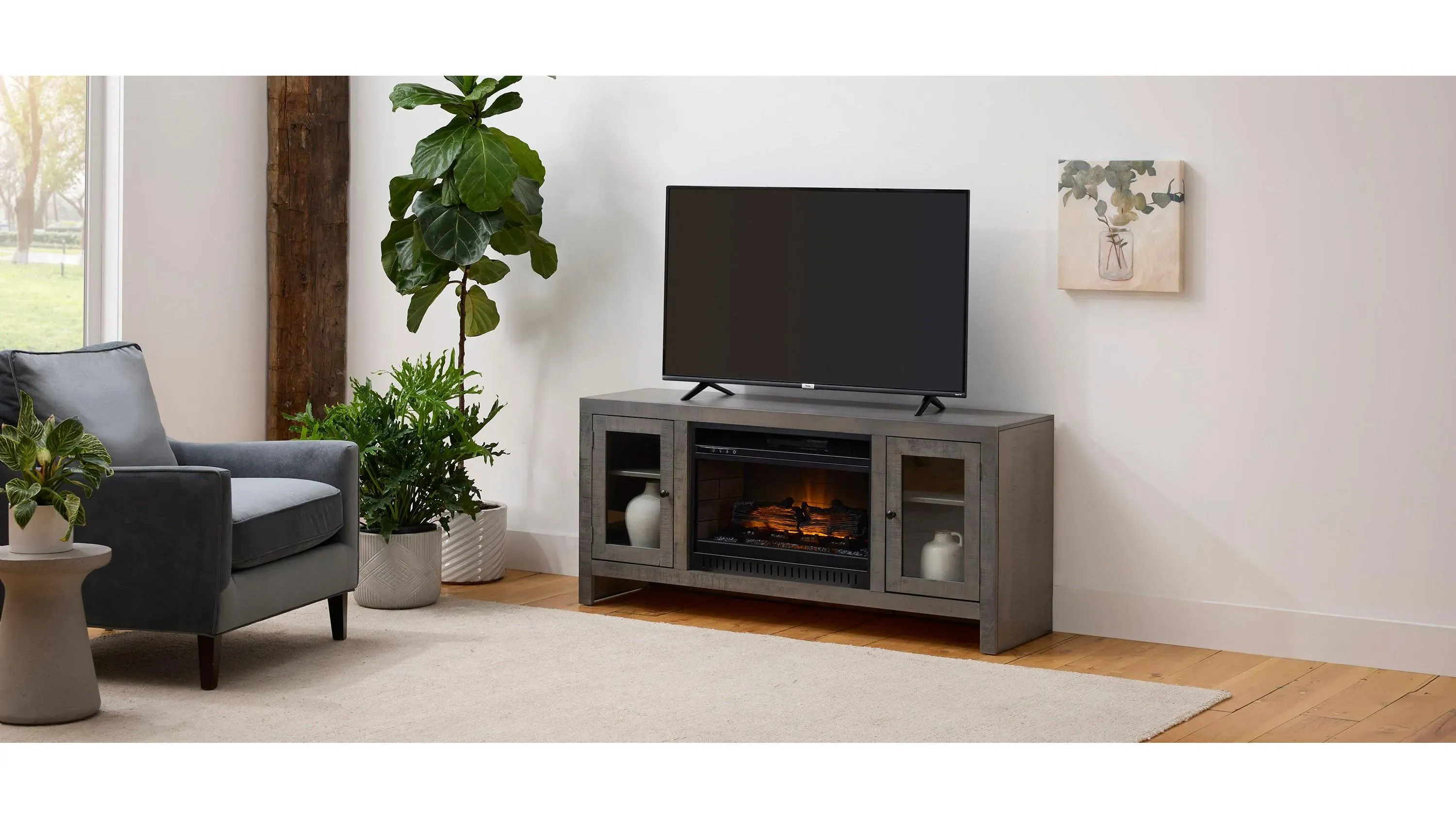 Warren 52" Fireplace Console