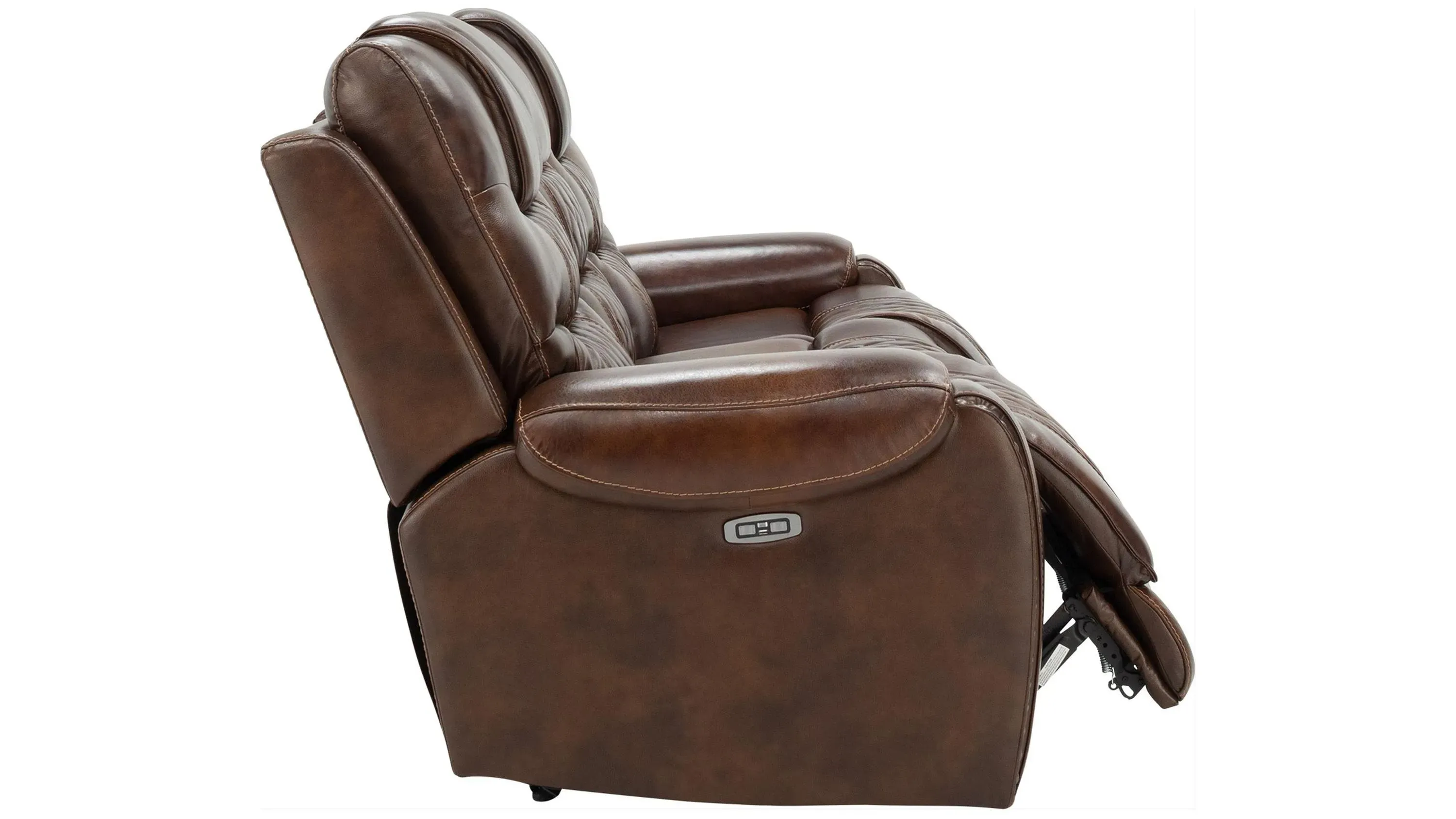 Ballard Power Sofa w/Power Headrest and Drop Down Table
