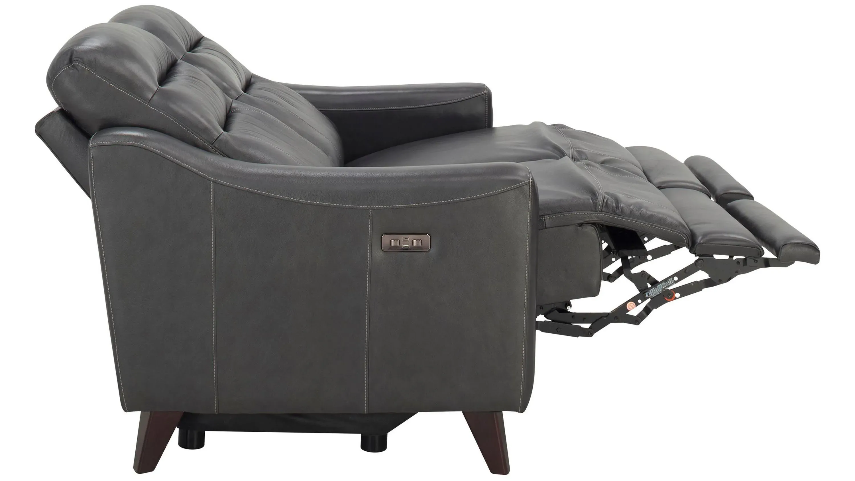 Graham Power Loveseat w/ Power Headrest | Raymour & Flanigan