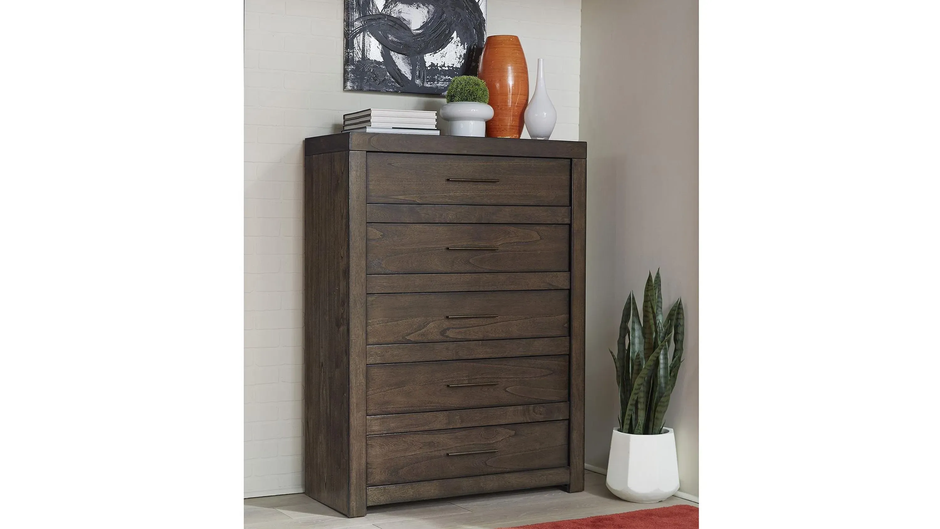 Modern Loft 5 Drawer Chest