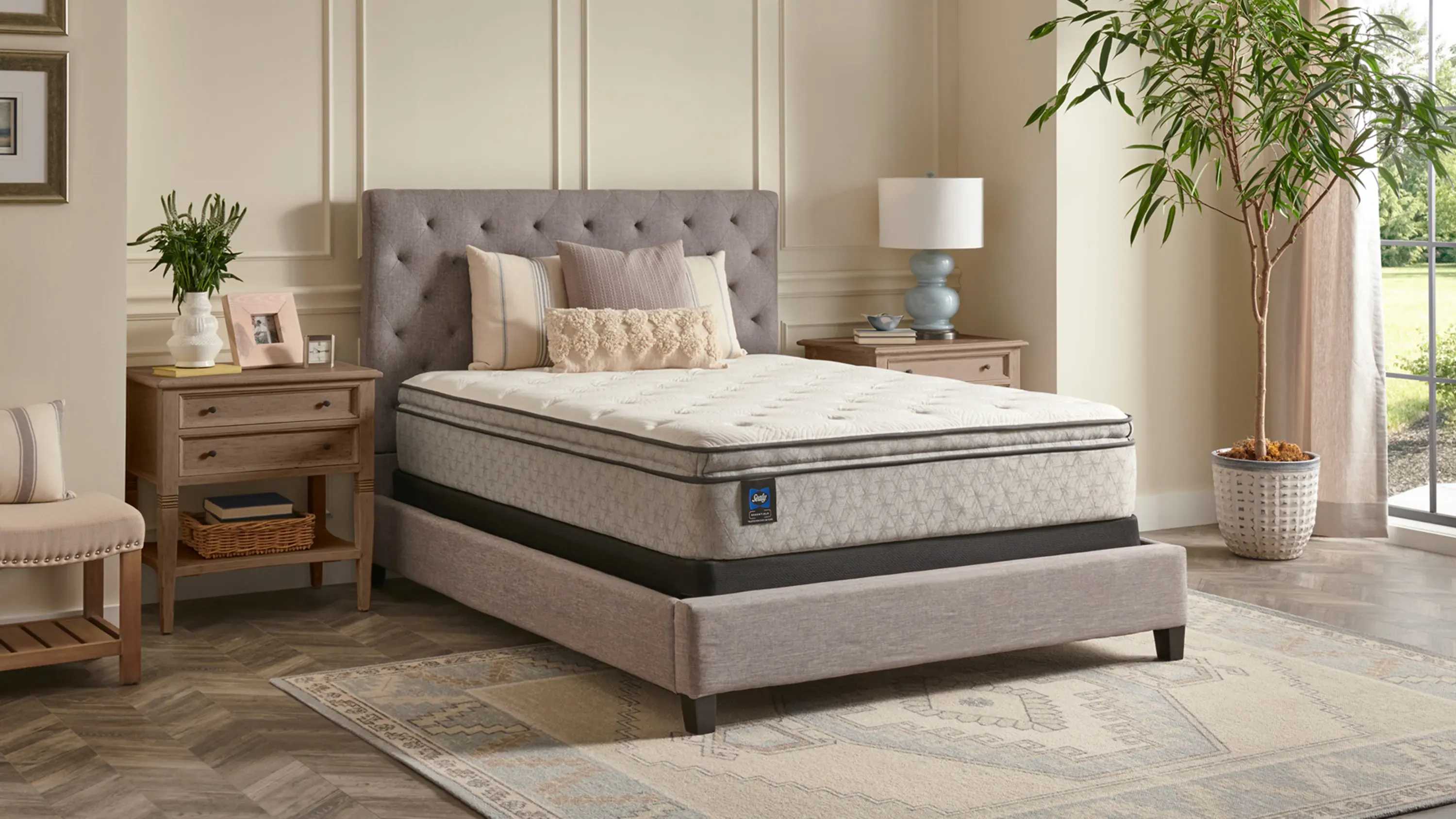 Sealy Essentials Bristol Harbor Plush Mattress | Raymour & Flanigan