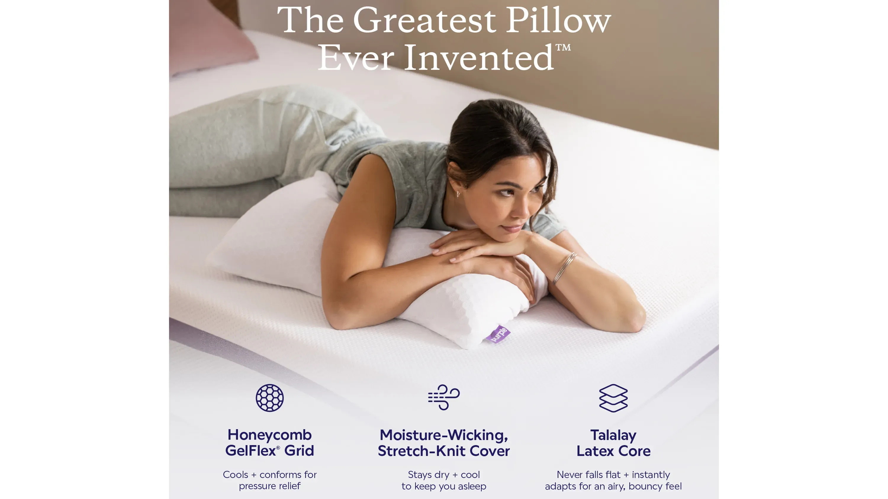 The Purple Harmony Pillow King Raymour Flanigan