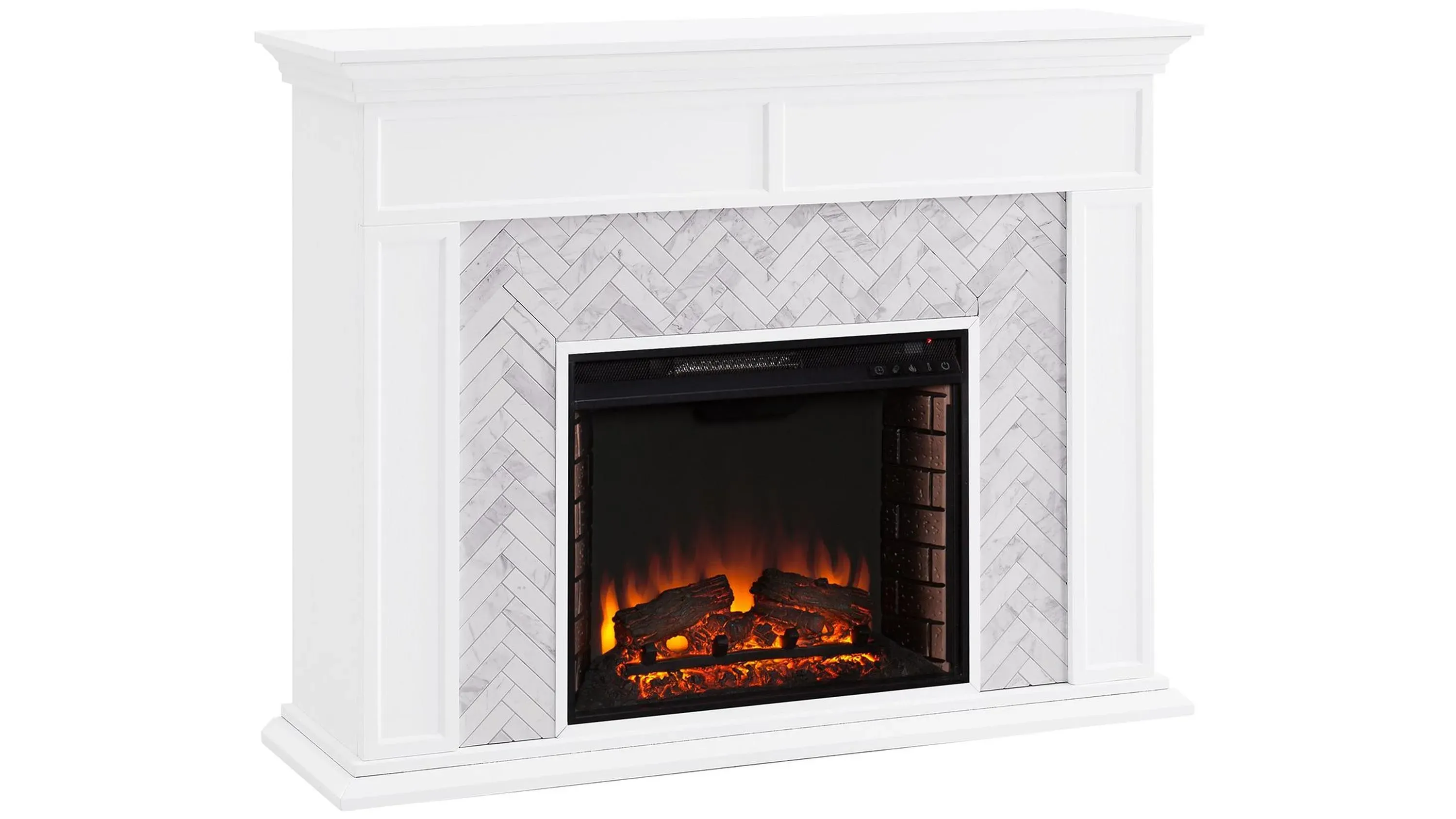 Jones Tiled Electric Fireplace