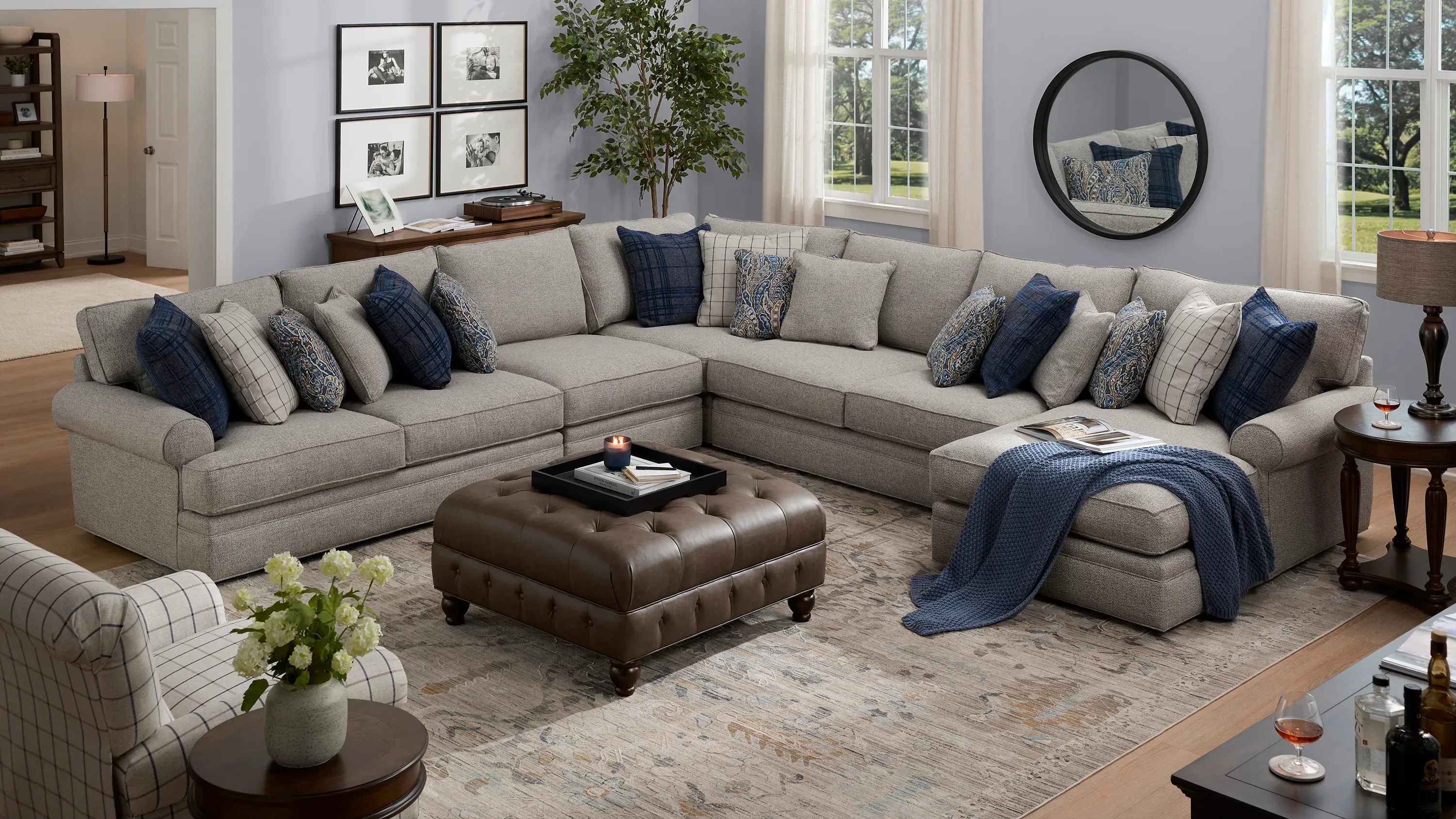 Nelson 5-pc. Sectional | Raymour & Flanigan