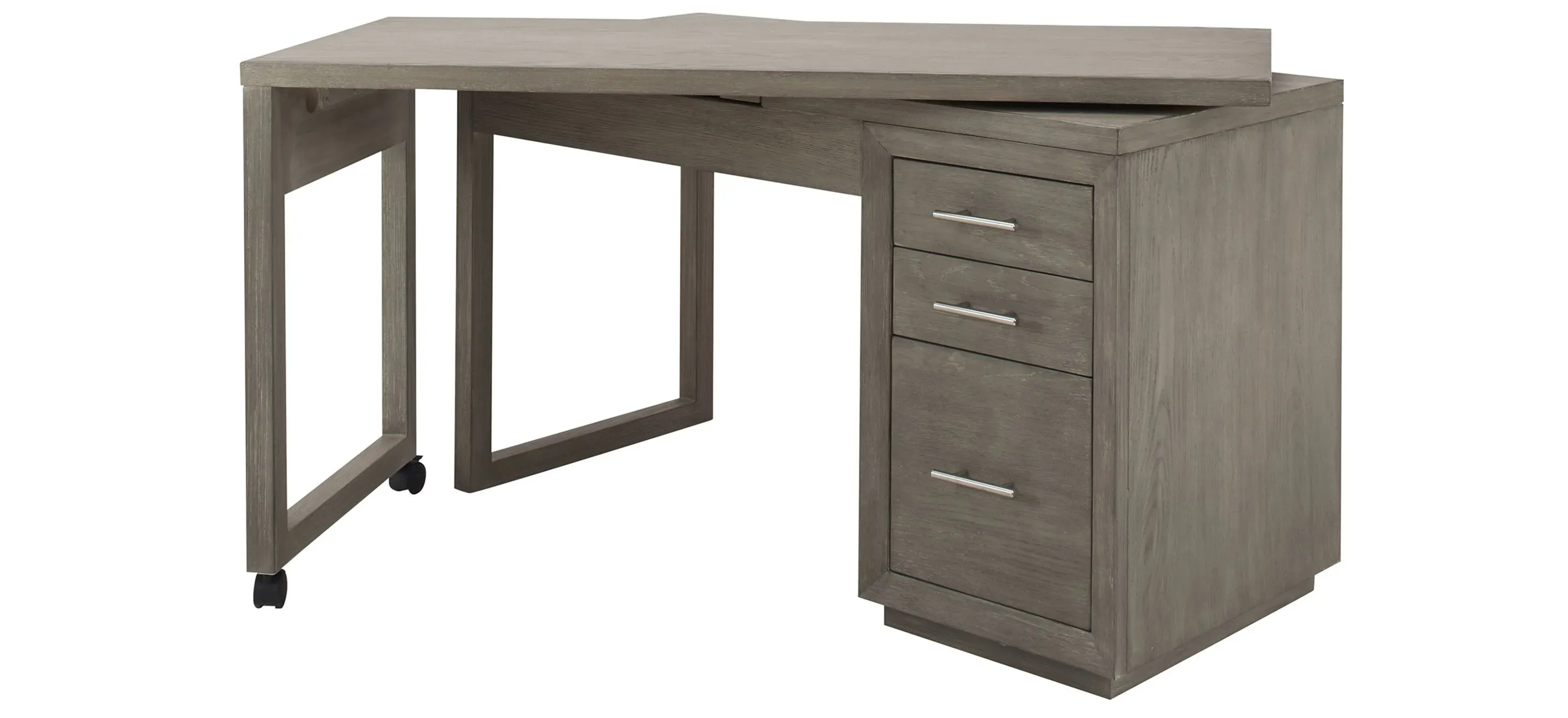 Winfield Swivel Lift Top L Desk Raymour Flanigan