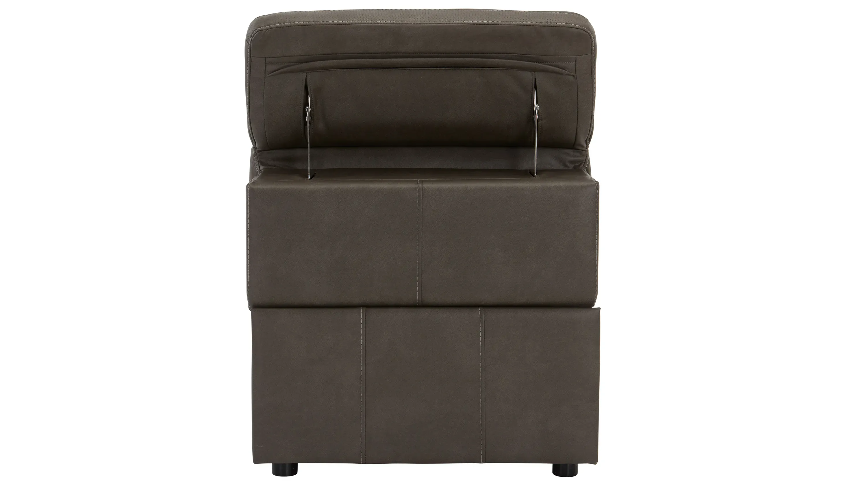 家具 Orion Orion Armless Dual Power Recliner w/ Speaker Headrest | Raymour