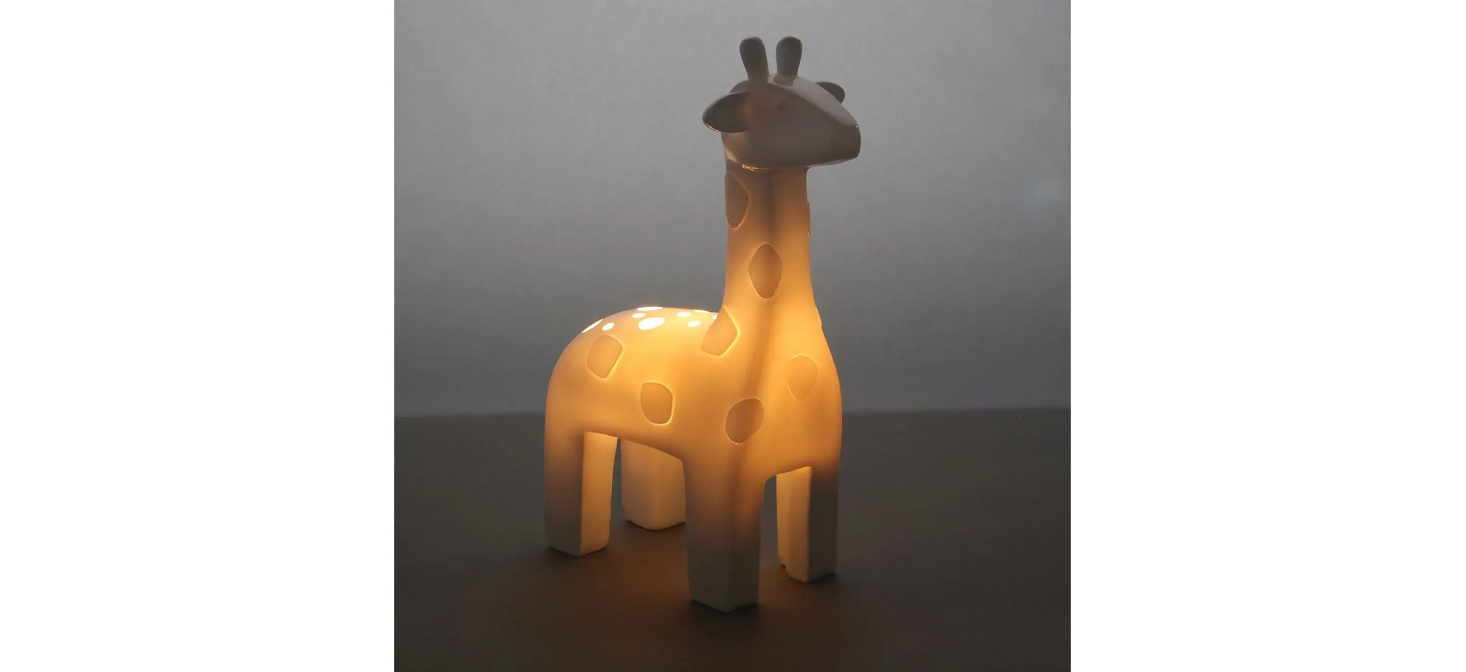 Giraffe Table Top Night Light Lamp Raymour Flanigan