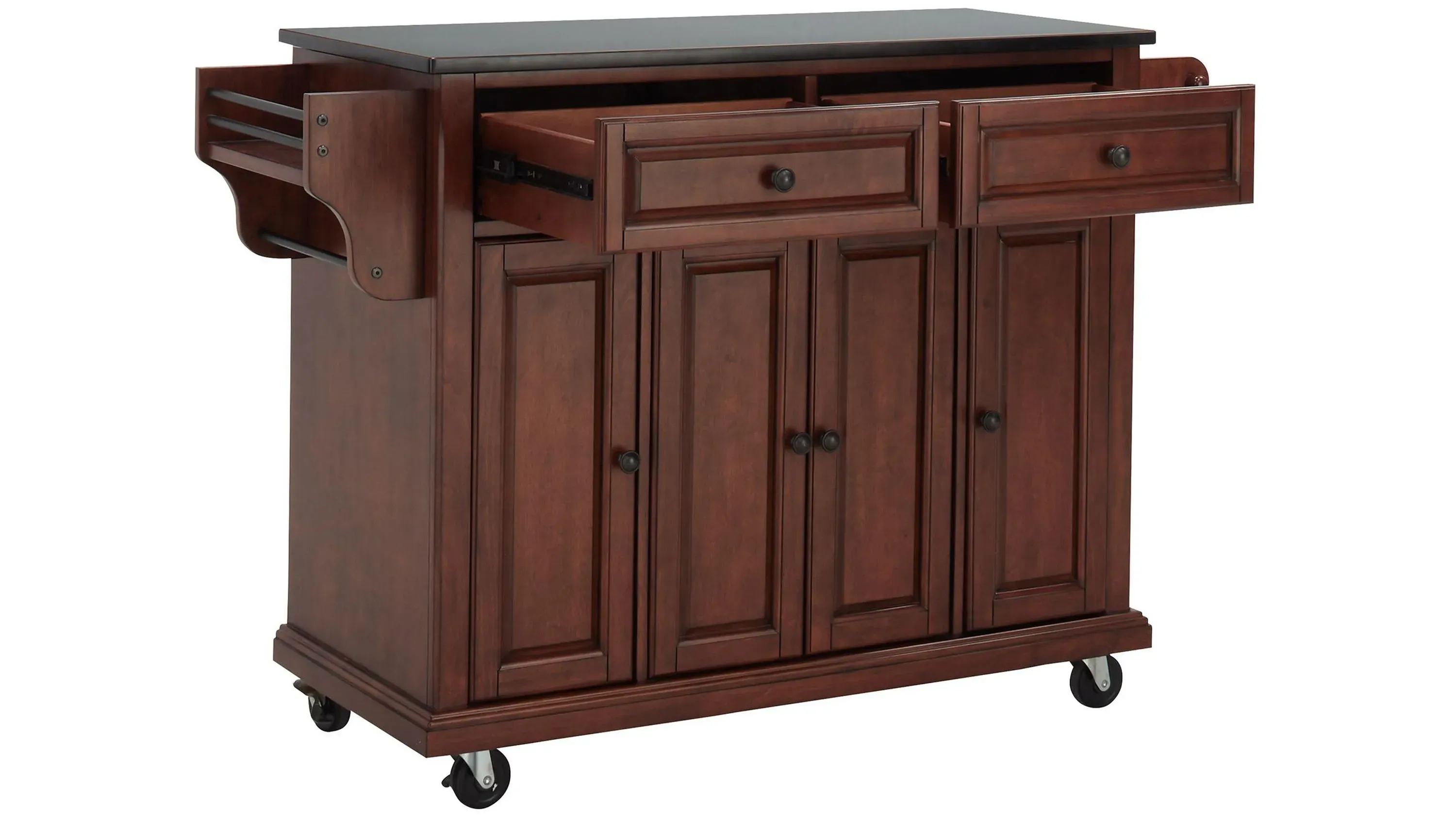 Devon Kitchen Cart W/Castors | Raymour & Flanigan