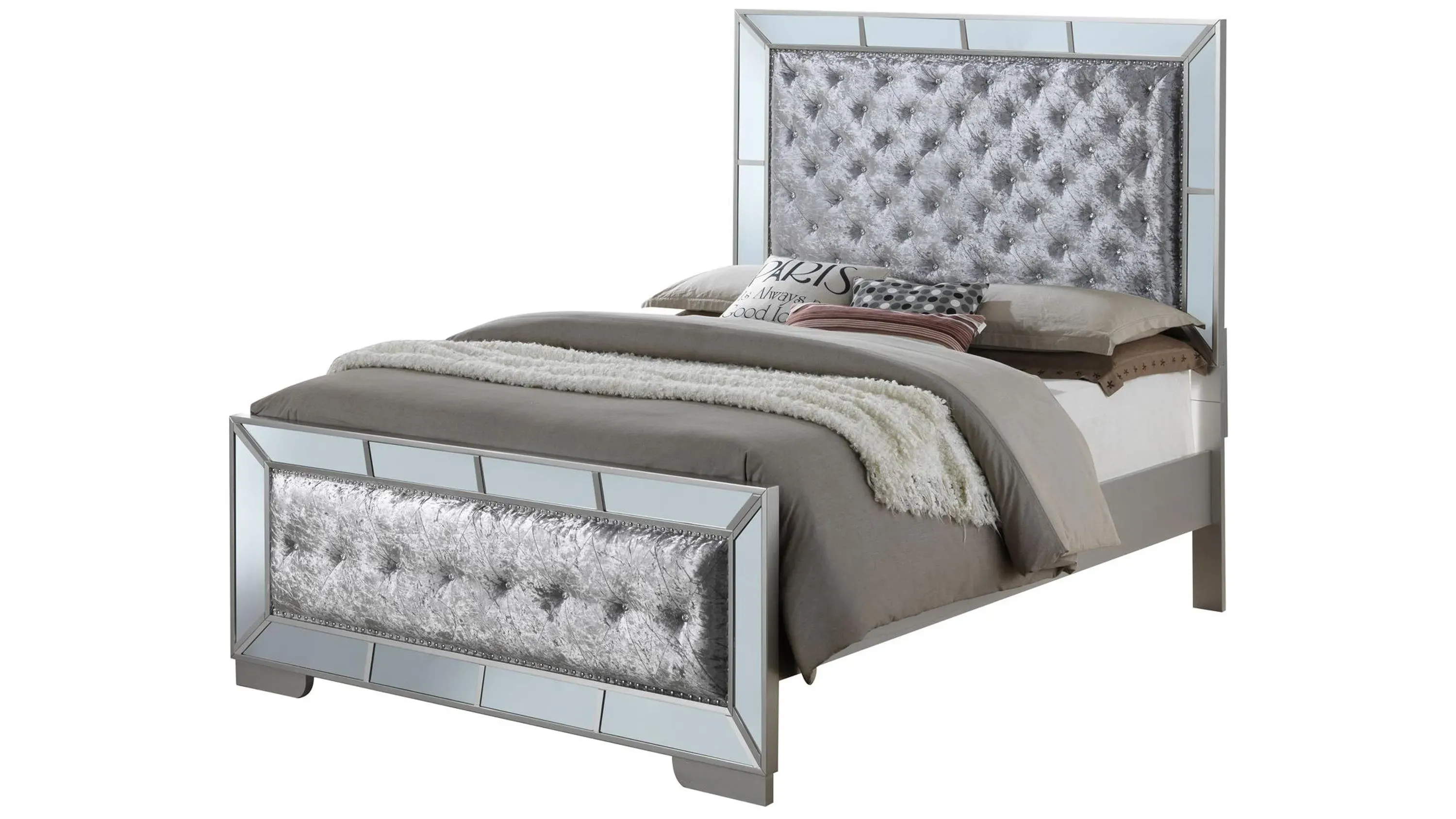 Hollywood Hills 4-pc. Upholstered Bedroom Set