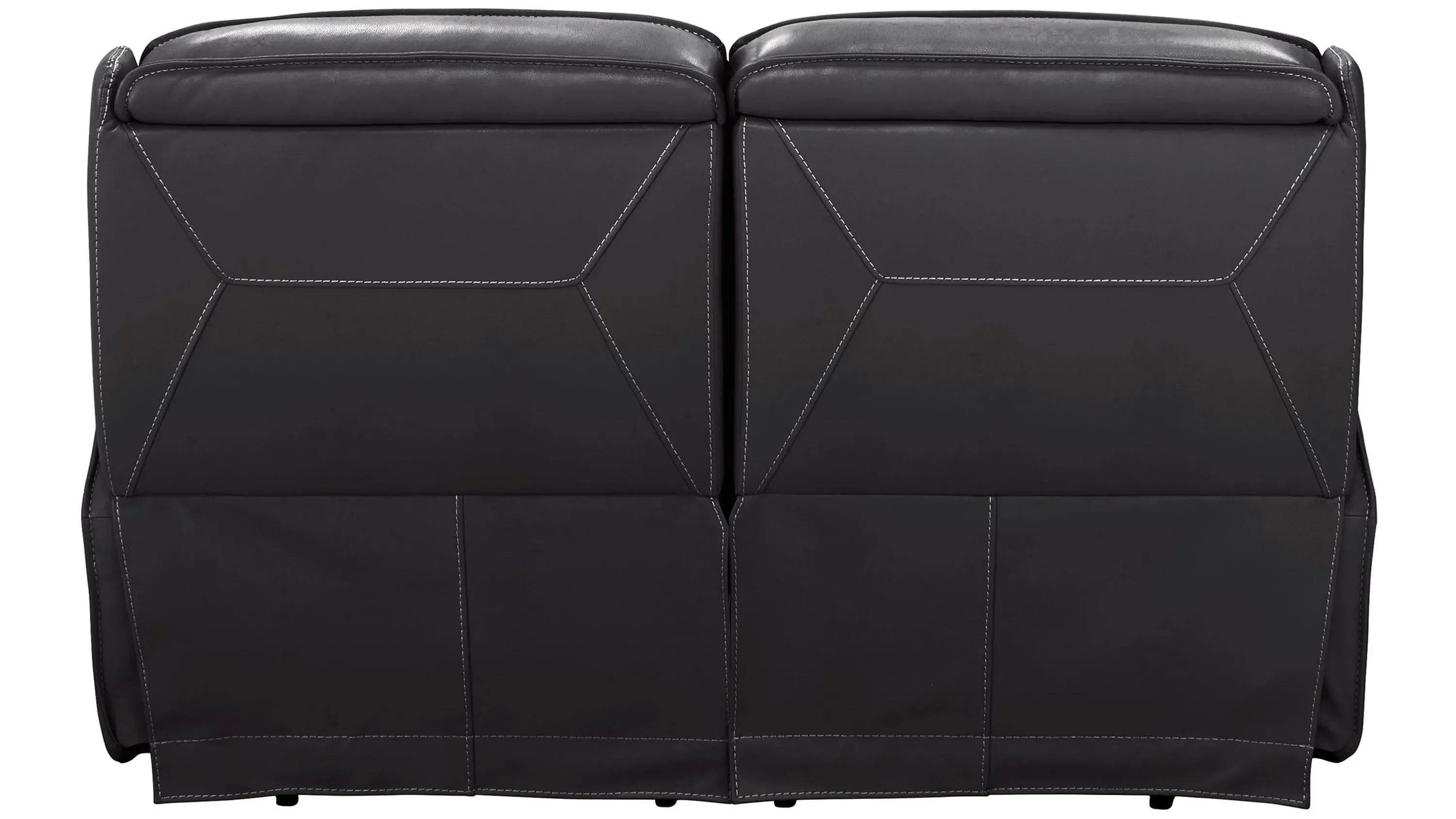 Beckett Power Loveseat w/ Power Headrest and Power Lumbar