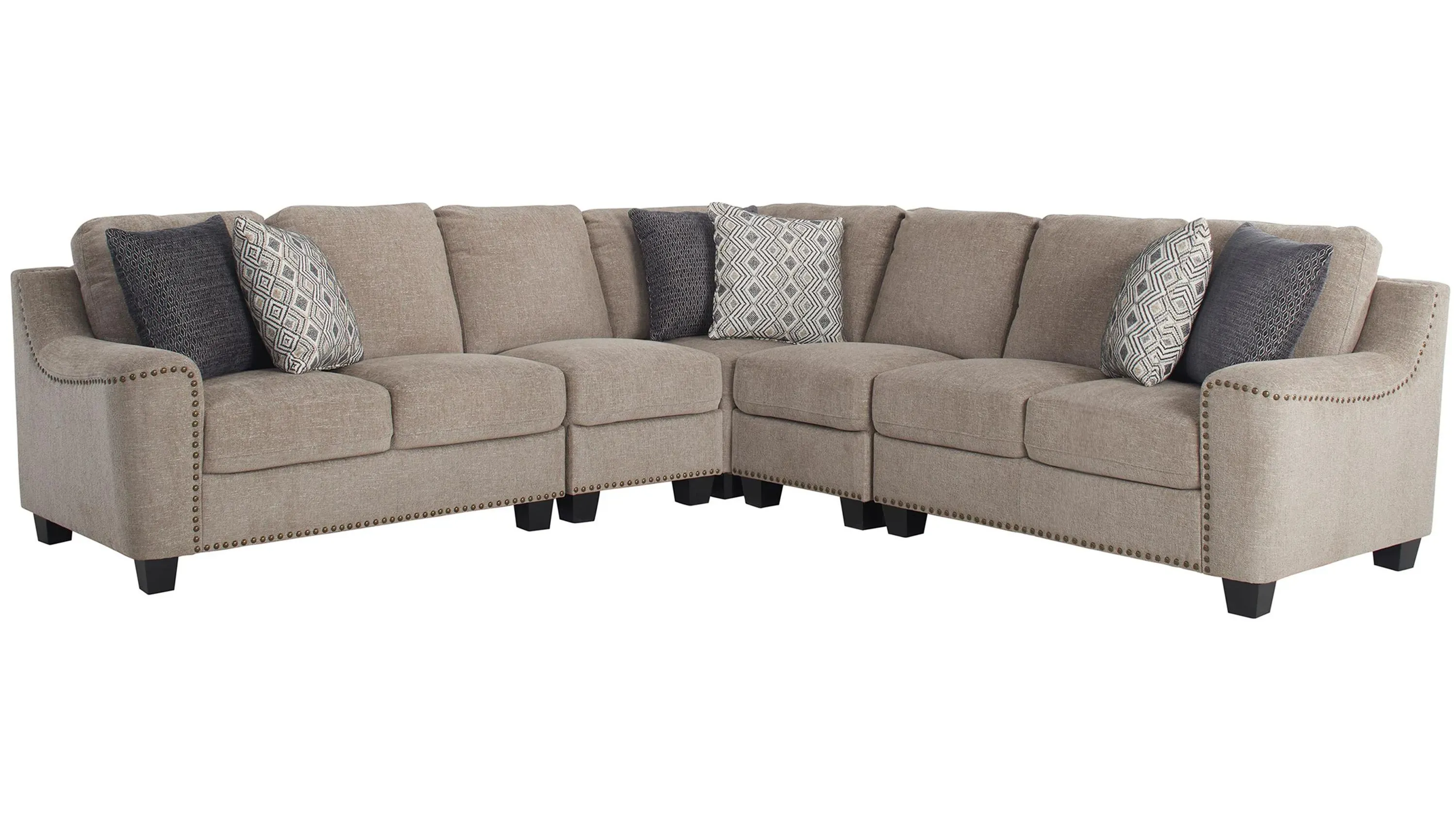 Caravan 5-pc. Sectional | Raymour & Flanigan