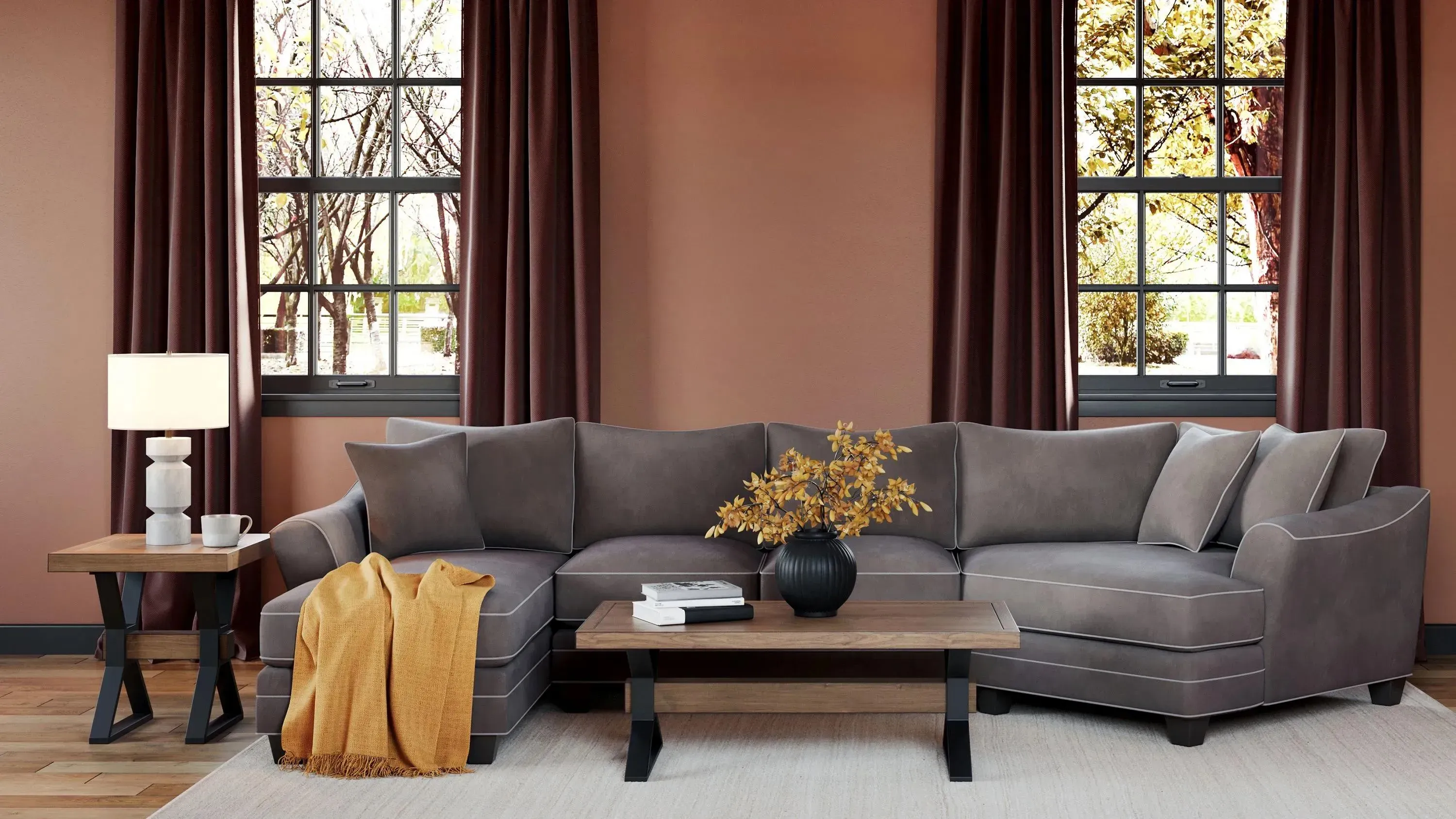 Foresthill 3 pc. Left Hand Facing Sectional Sofa