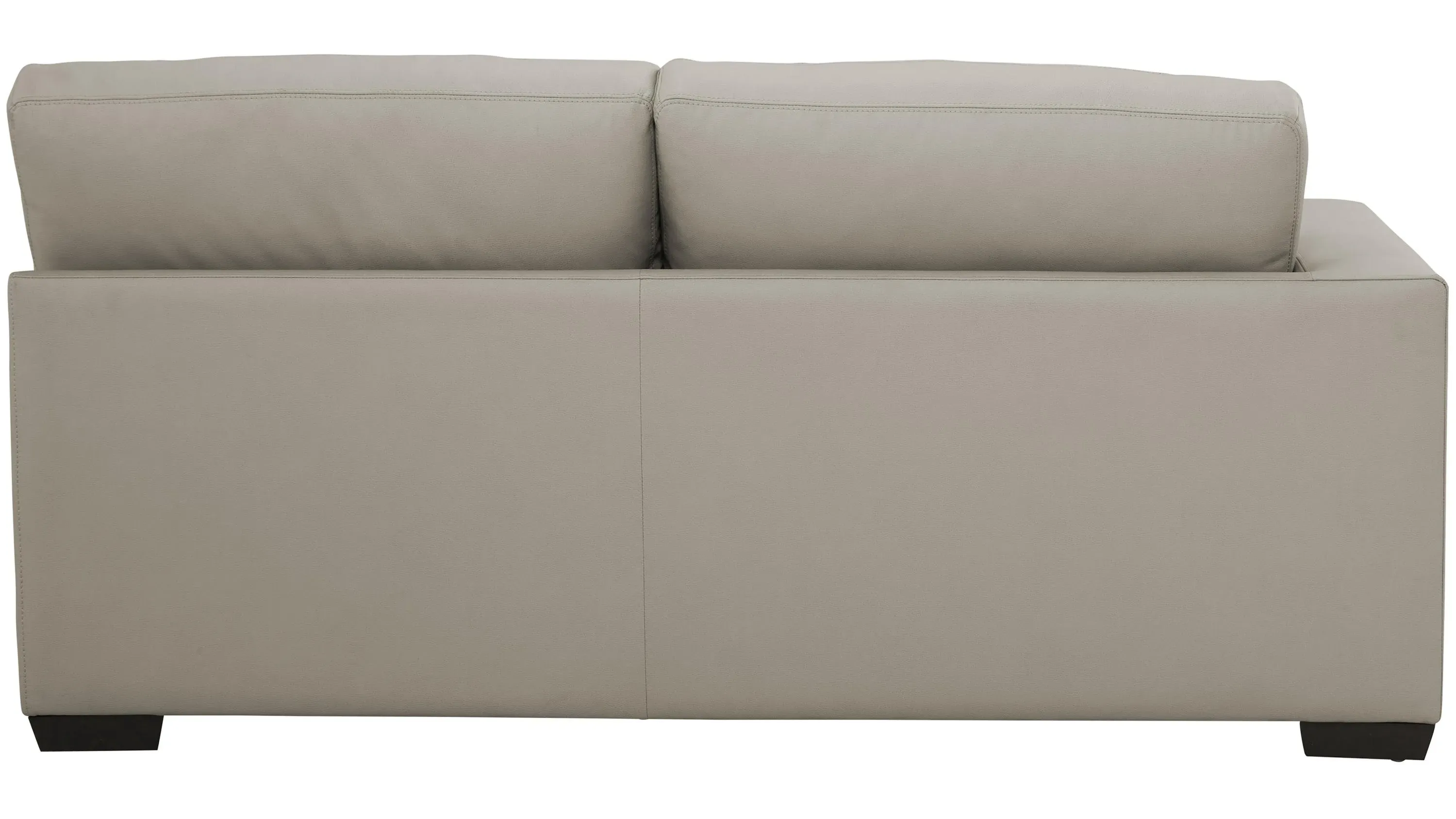 Oaklynn Leather Left Arm Facing Loveseat | Raymour & Flanigan