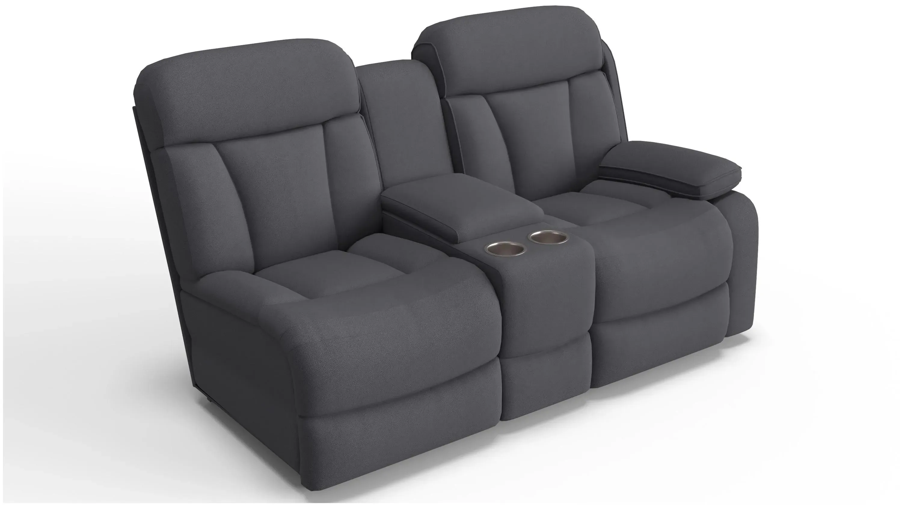 Connell Right Arm Facing Dual Power Console Loveseat w/ Heat and