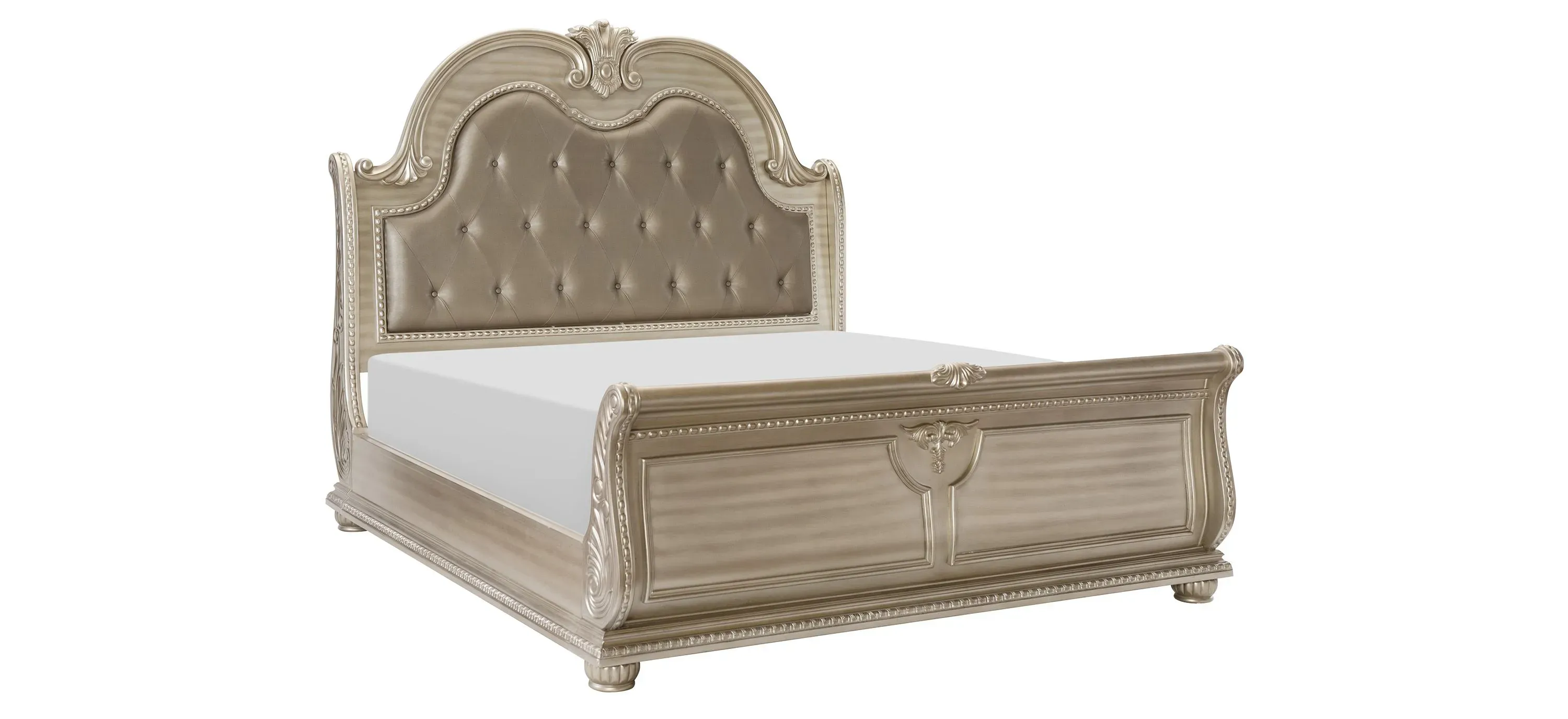 Palace 4-pc. Upholstered Bedroom Set | Raymour & Flanigan