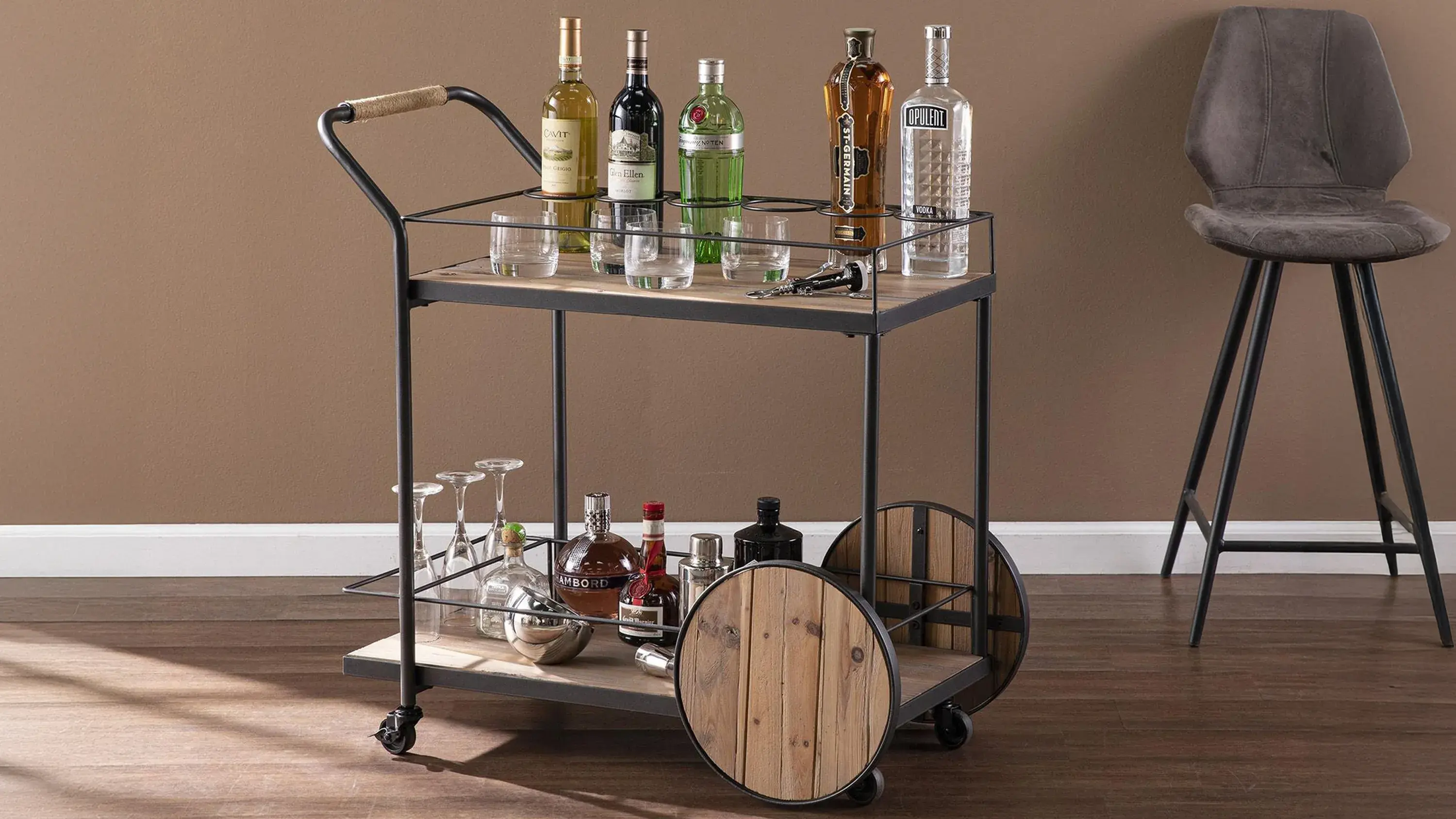 Southam Bar Cart - Thumbnail 4