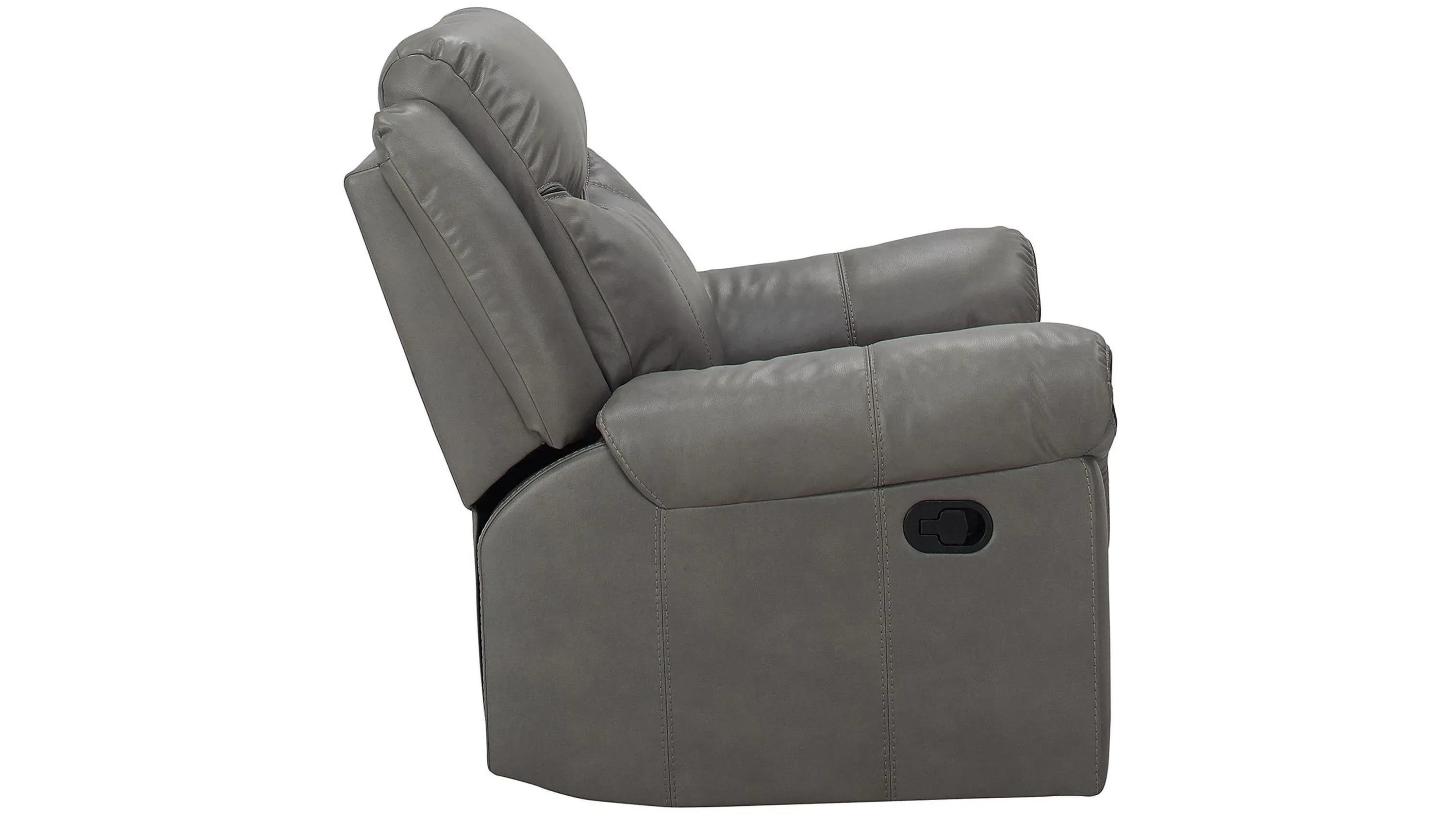 rosymonsterロージーモンスタースタジャン グレー Ross Glider Recliner | Raymour & Flanigan