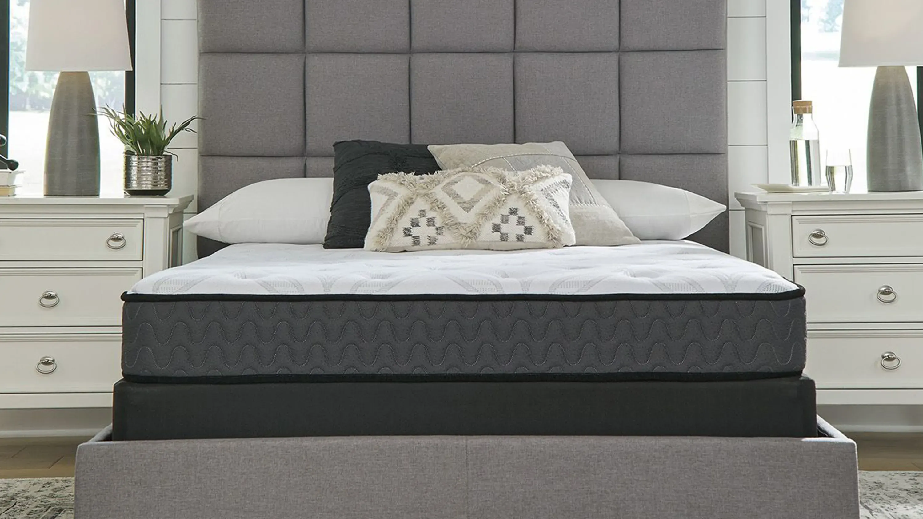 Ashley Sleep Essentials 8 Inch Firm Hybrid Mattress | Raymour