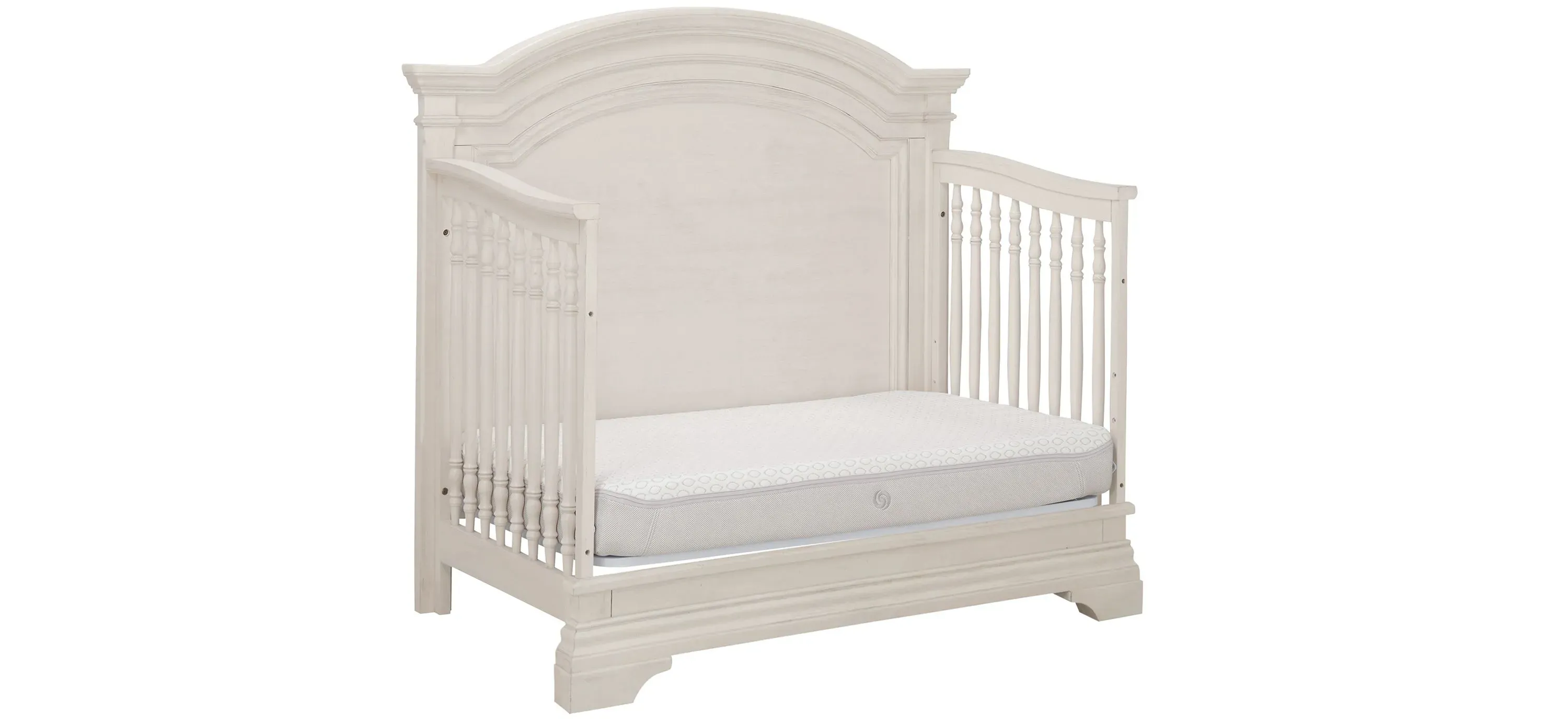 Bella Convertible Crib with Conversion Rails Raymour Flanigan