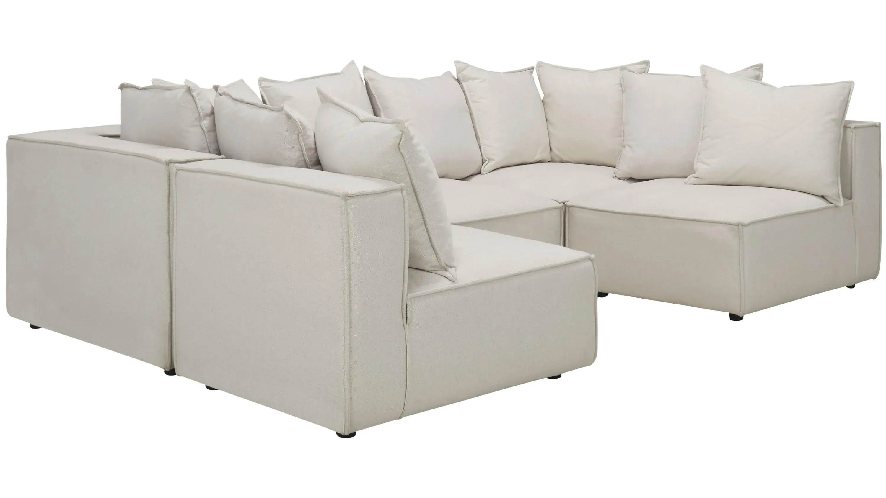 Loris Chenille 5-pc. Pit Sectional