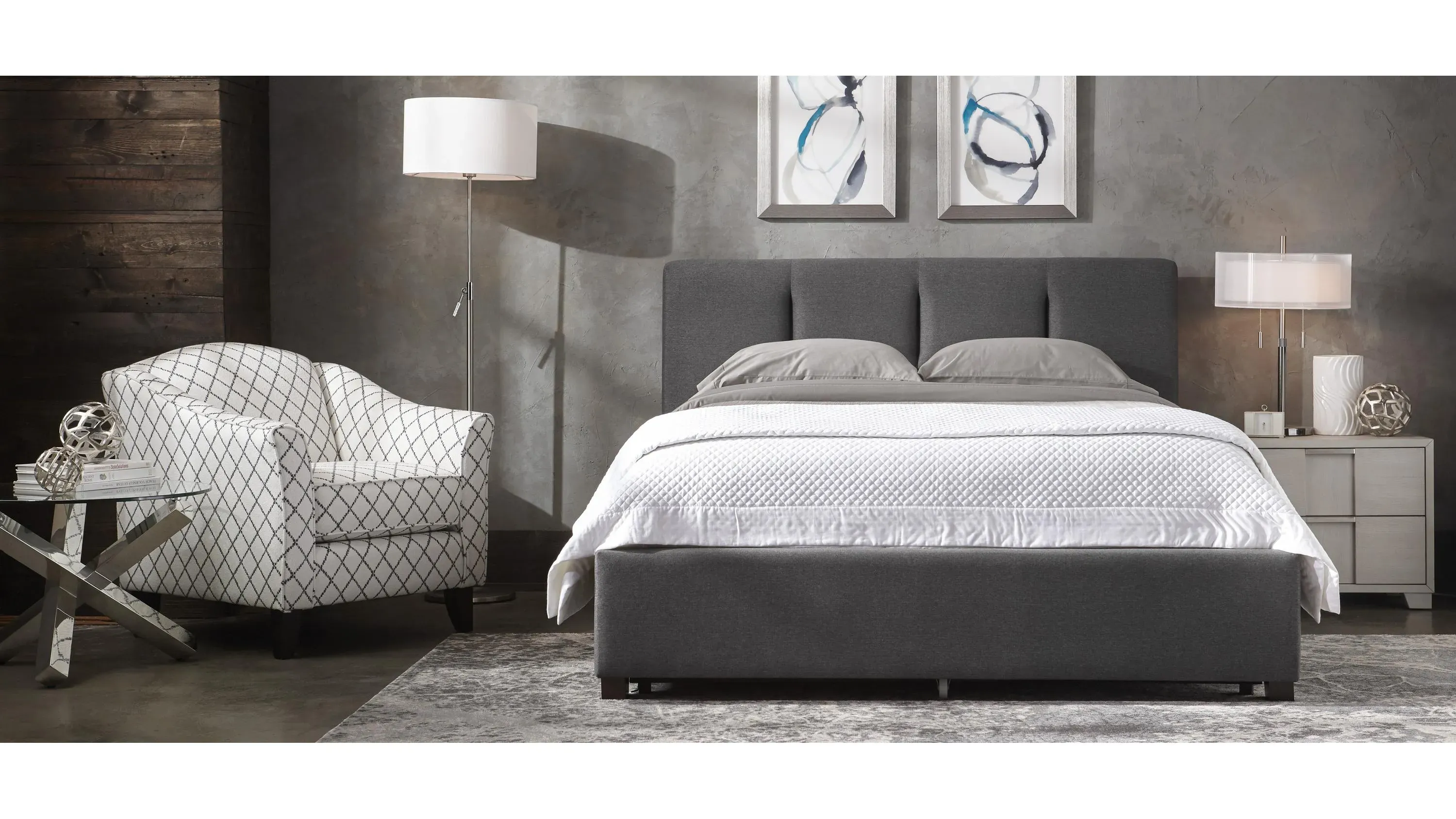 Lansing Platform Storage Bed