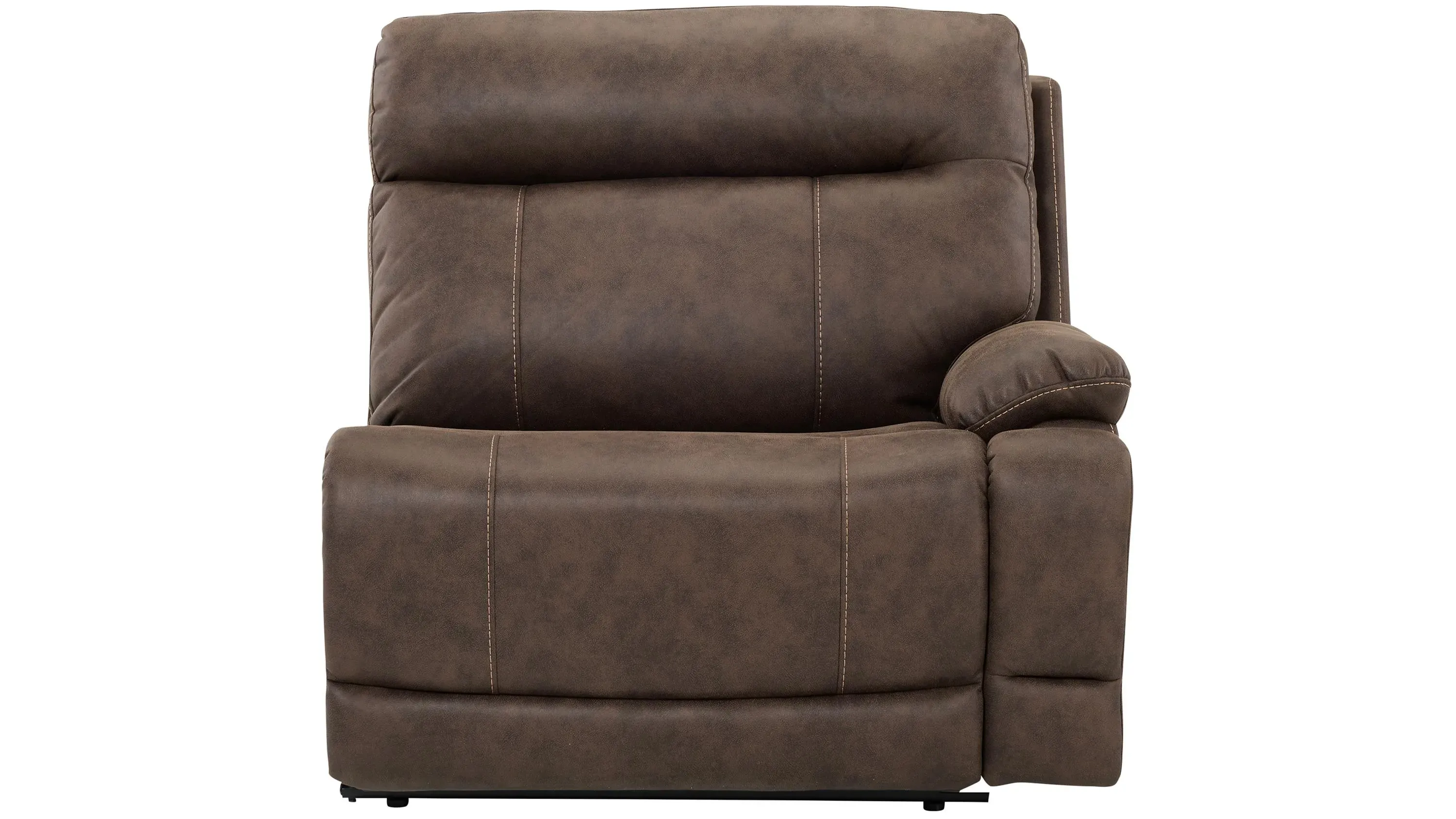 Gates Right Arm Facing Dual Power Recliner | Raymour & Flanigan