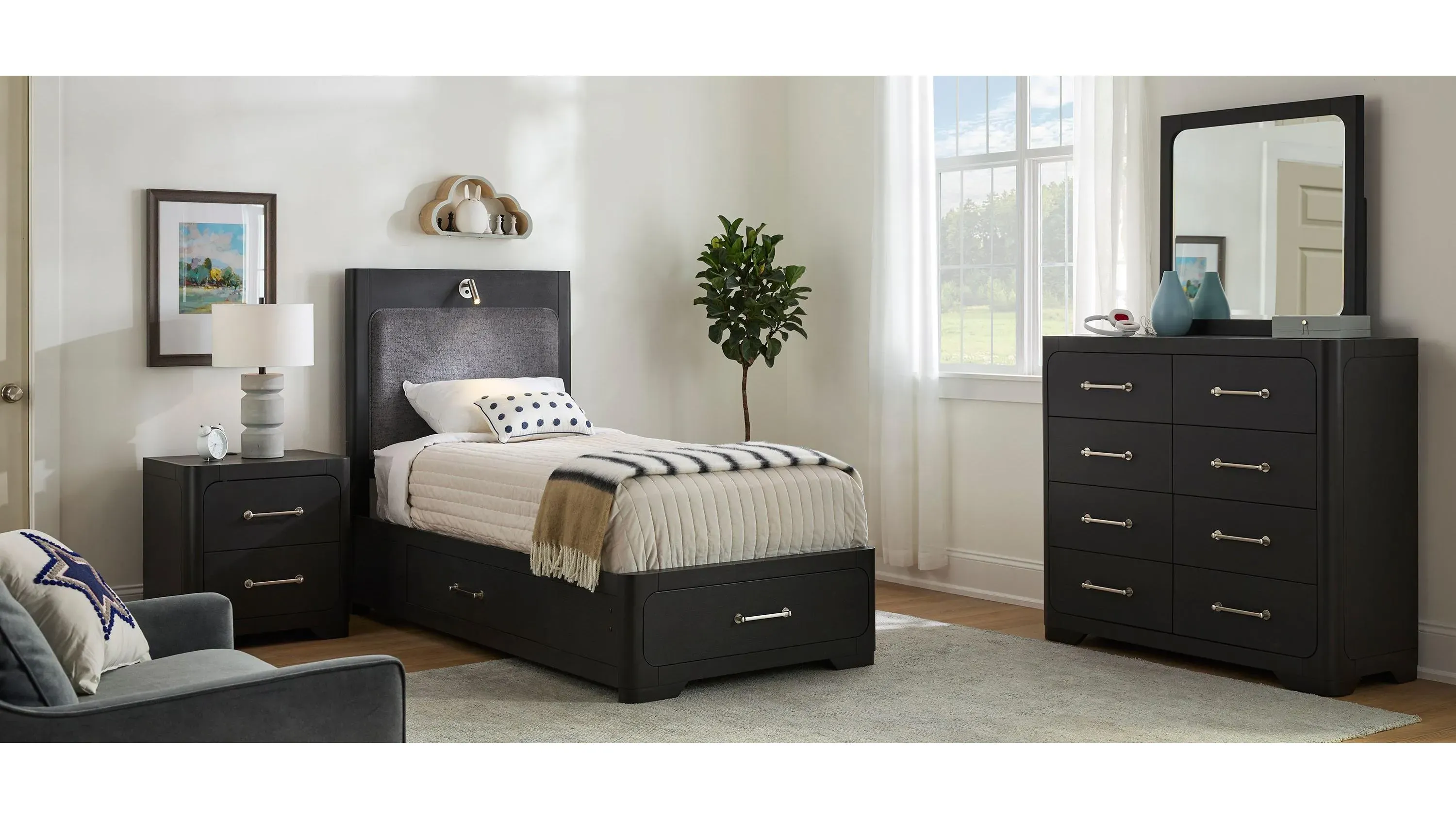 Palmer Lake Full Storage Bed