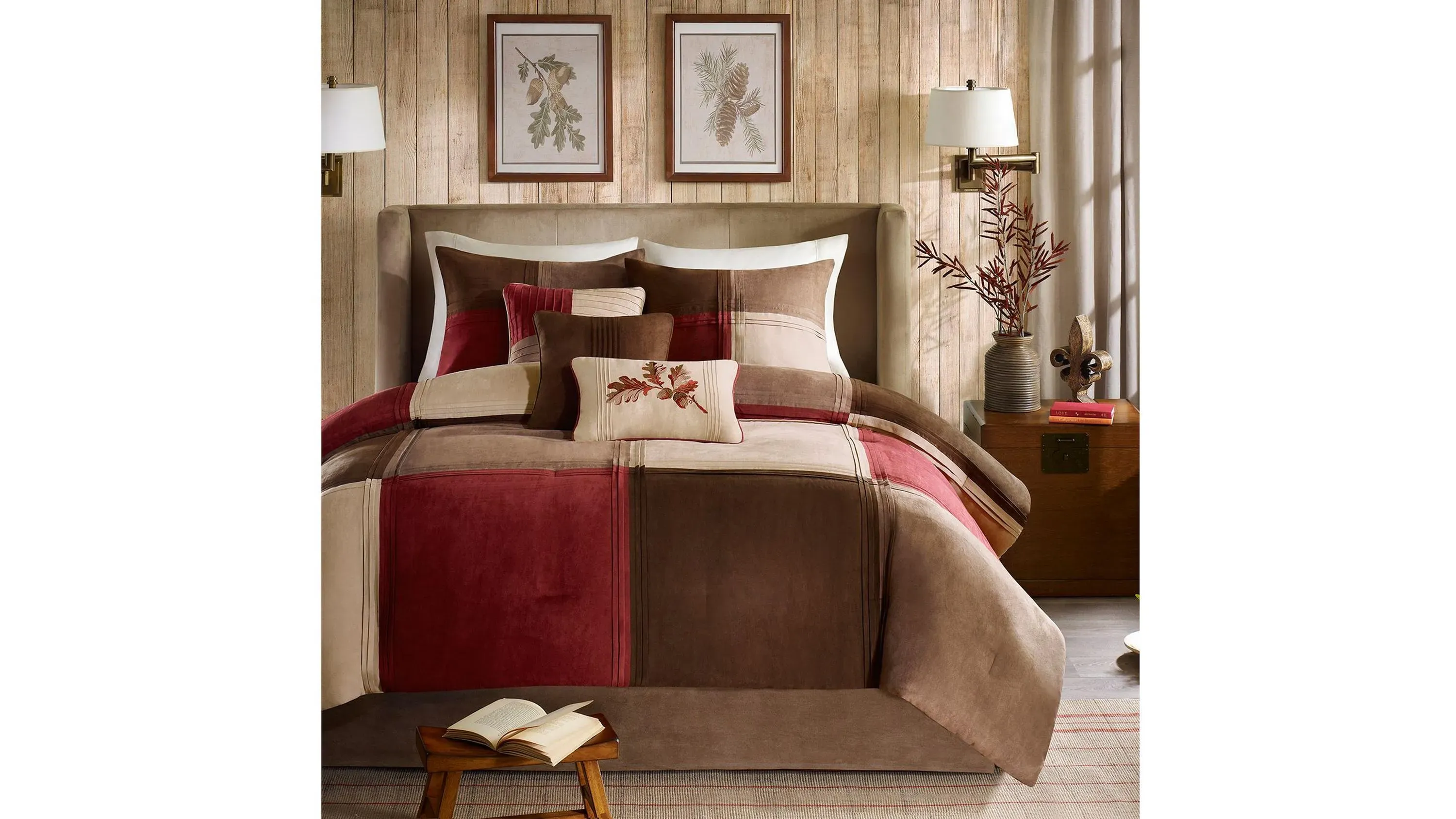 Jackson Blocks 7-pc.  Comforter Set King Product_Image_Carousel