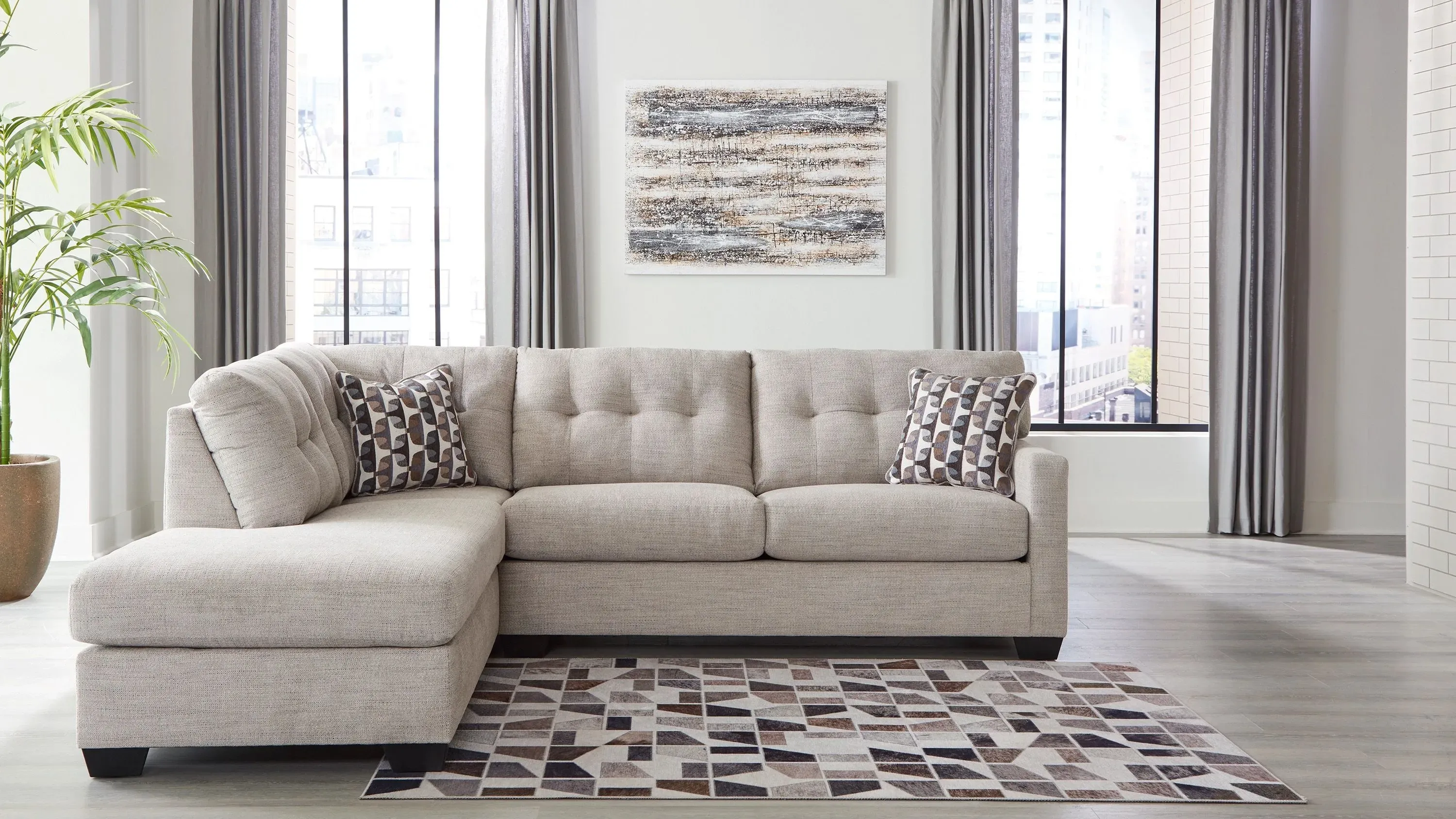 Mahoney 2-pc. Sectional with Chaise