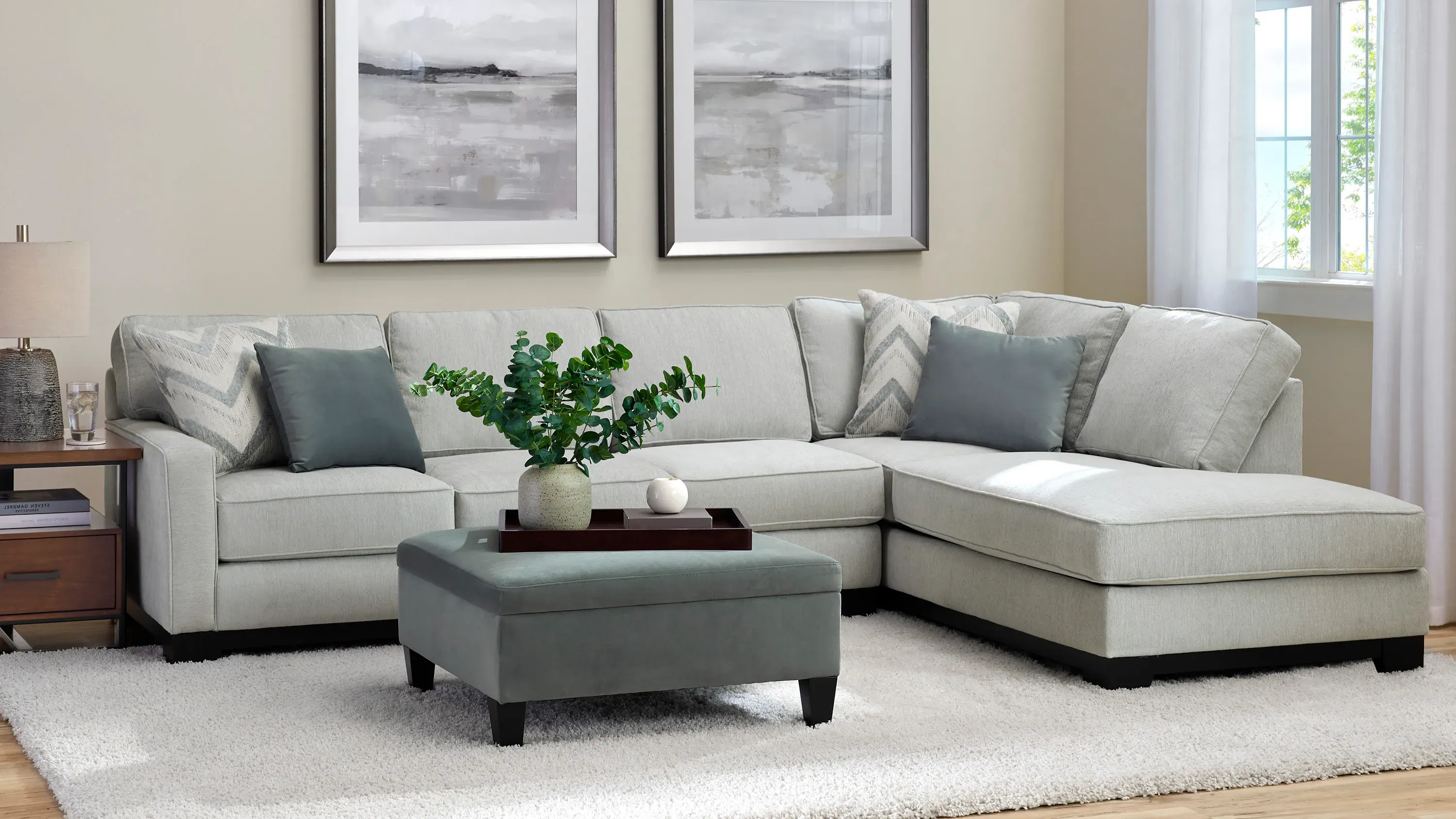 Arlo 2-pc. Sectional Sofa | Raymour & Flanigan