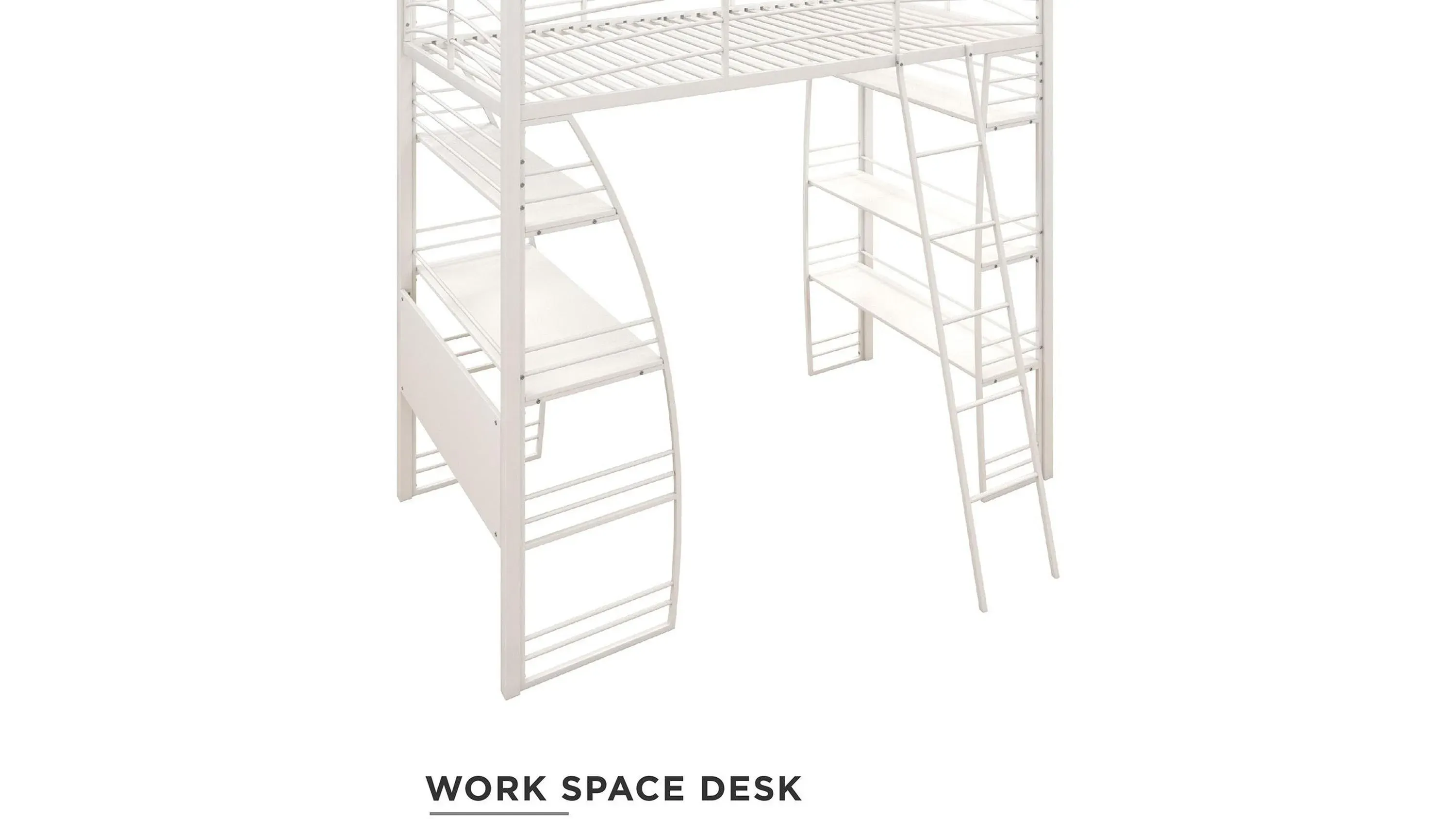 Raymour and flanigan loft bed with desk sale