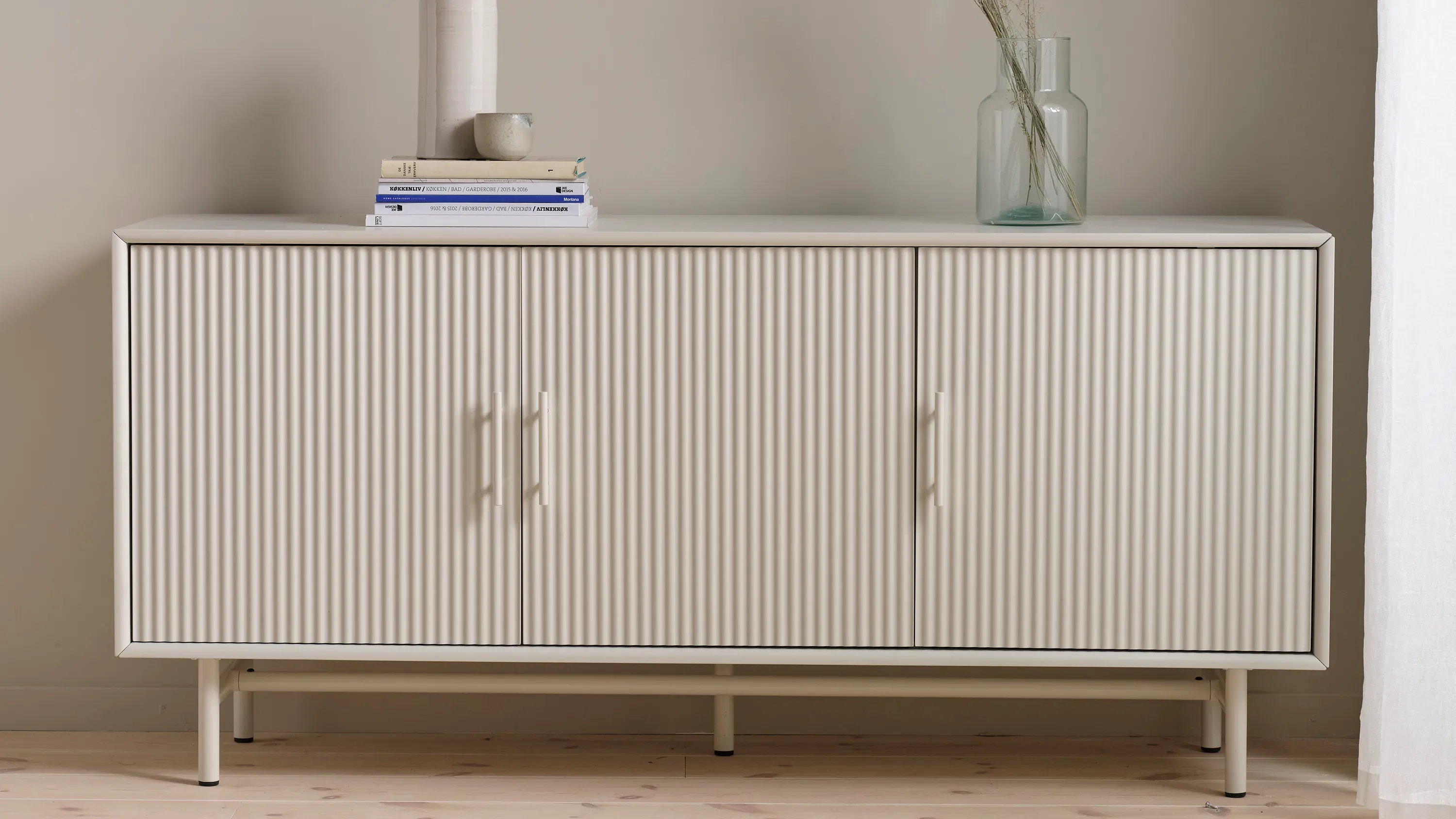 Hunter 3-Door Sideboard | Raymour & Flanigan