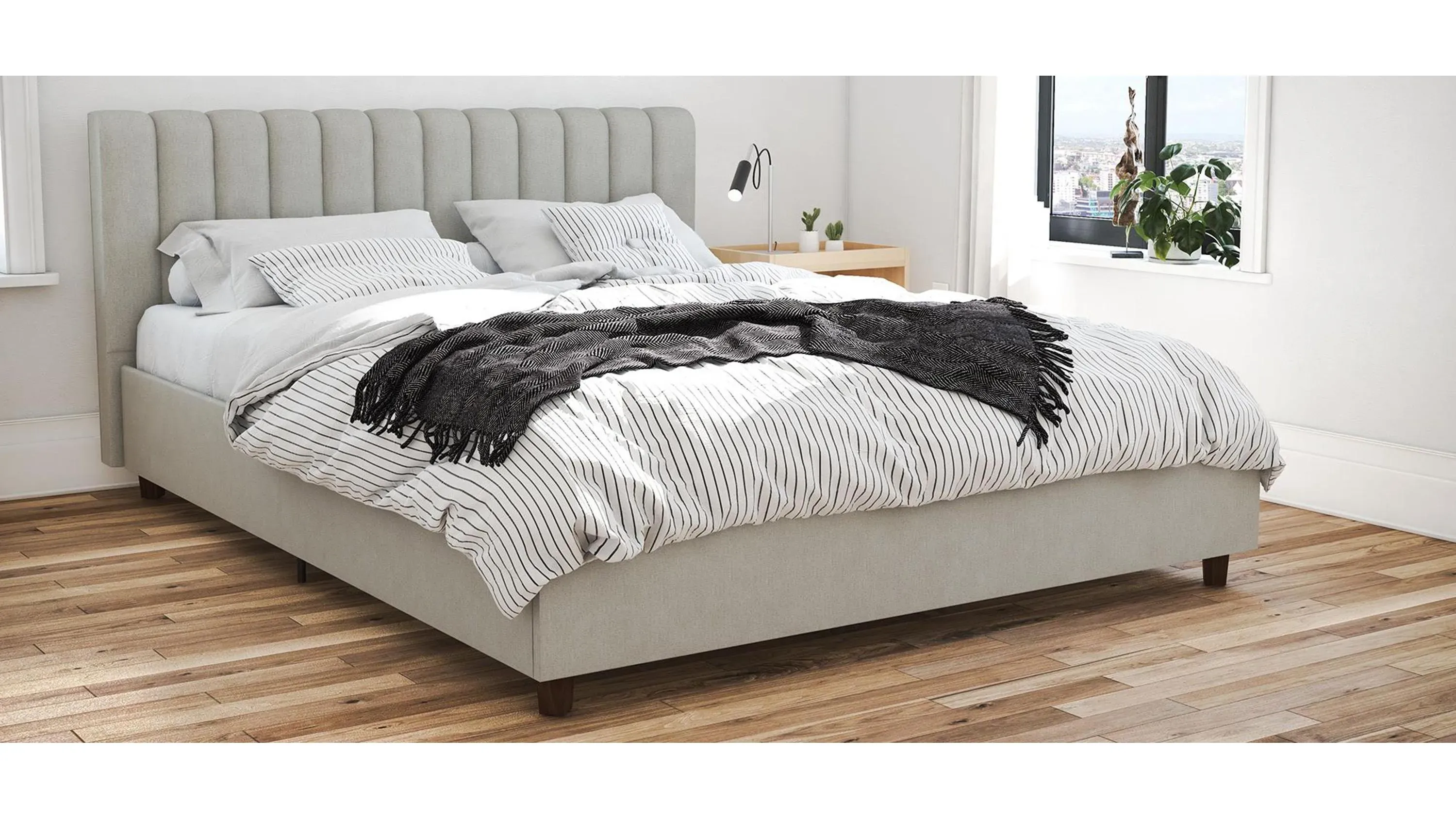 Brittany Bed Queen | Raymour & Flanigan