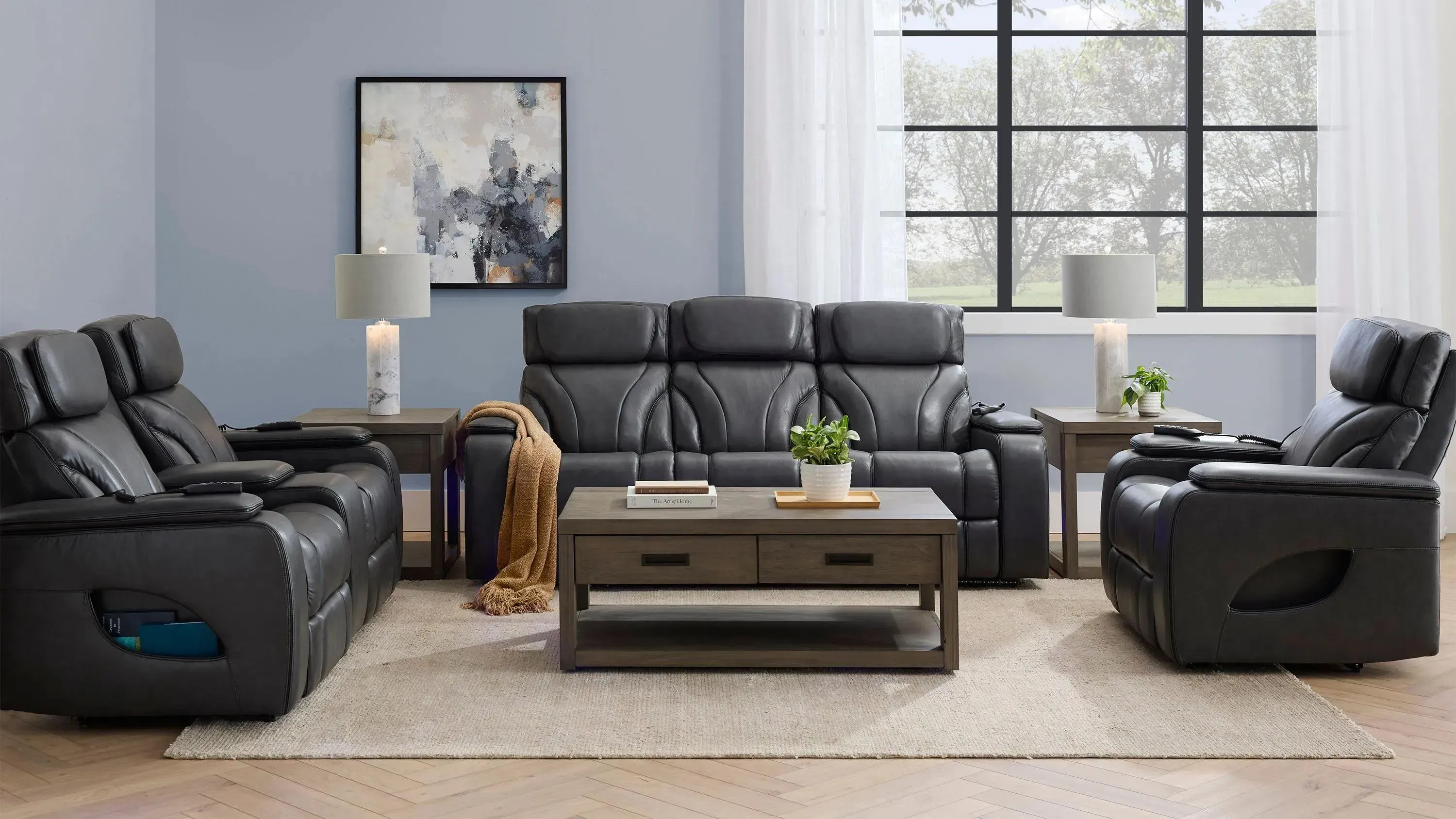 Avis Living Room Set | Raymour & Flanigan