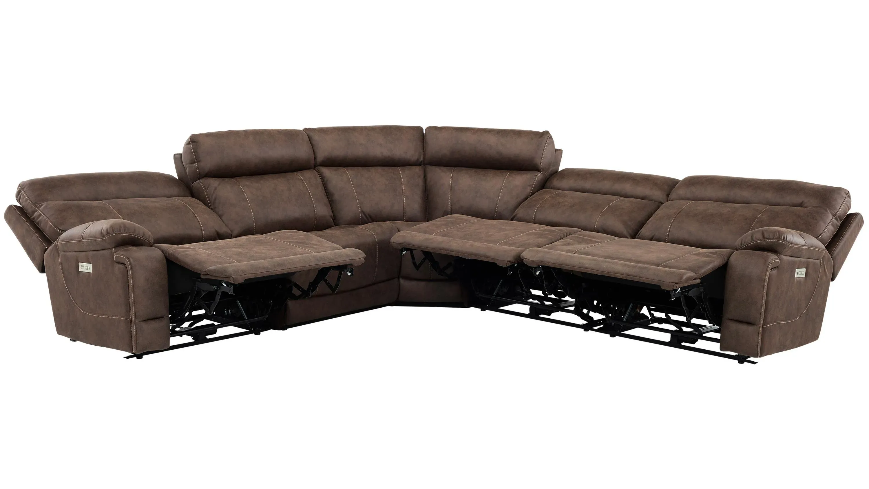 Gates 5-pc. Dual Power Sectional | Raymour & Flanigan