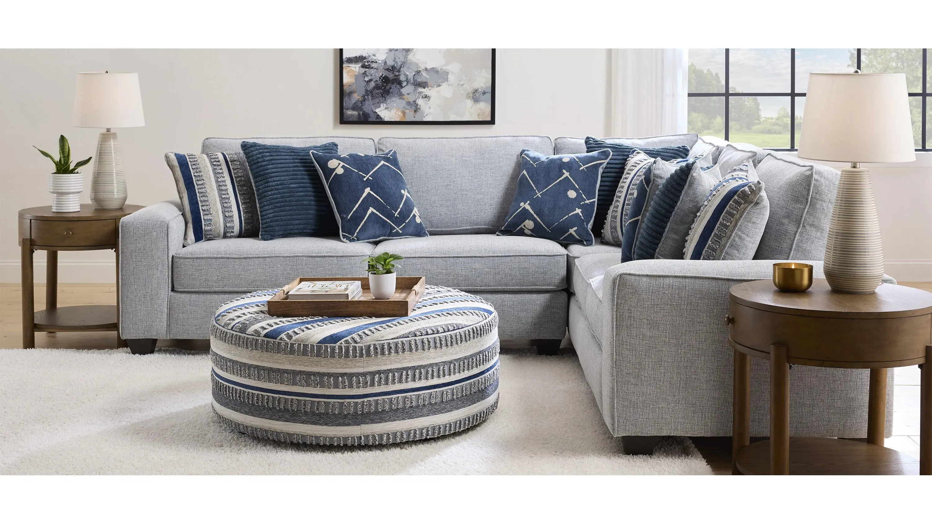 Alston Left Arm Facing Sofa w/Return