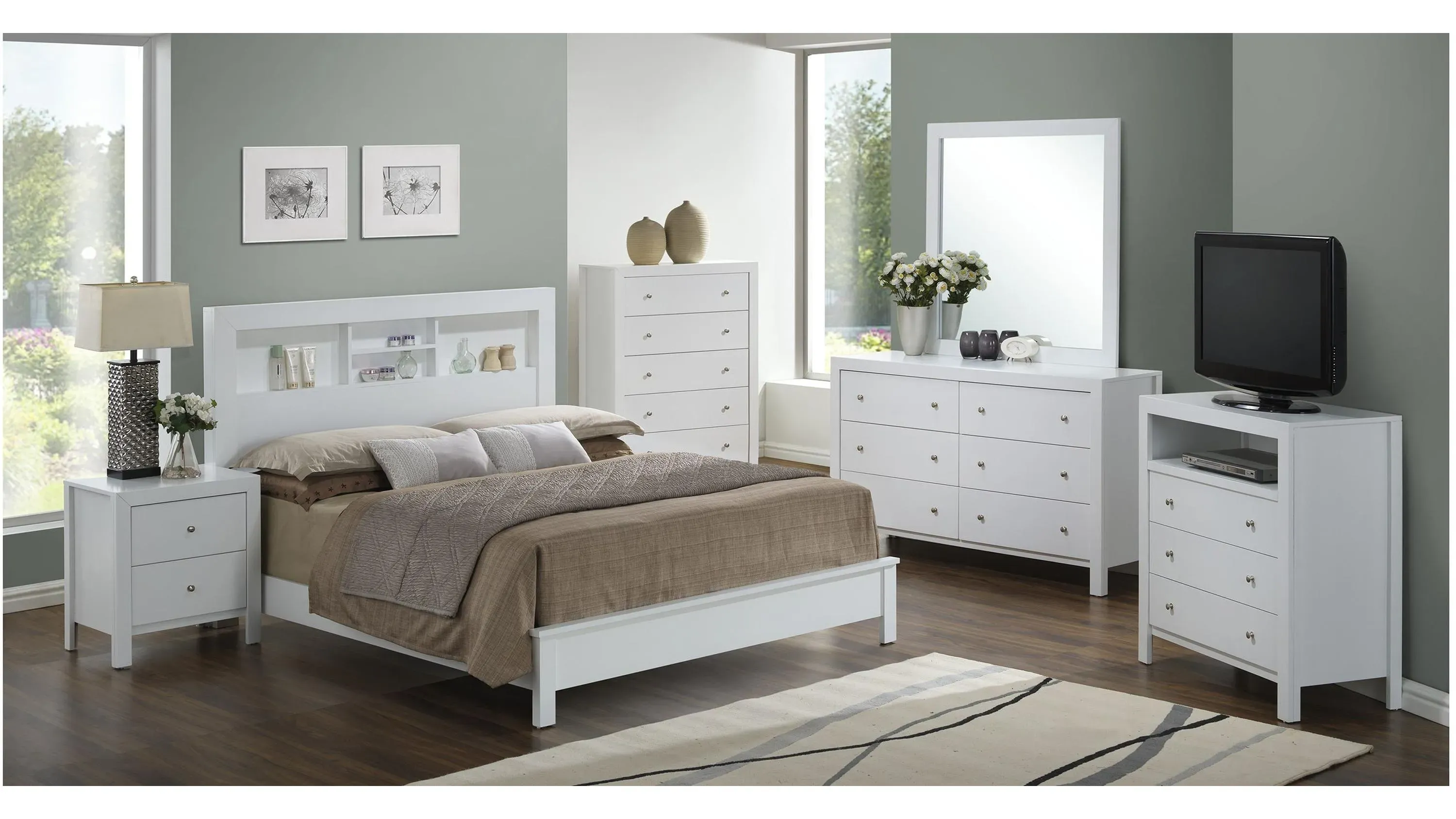 Burlington Bookcase Bed