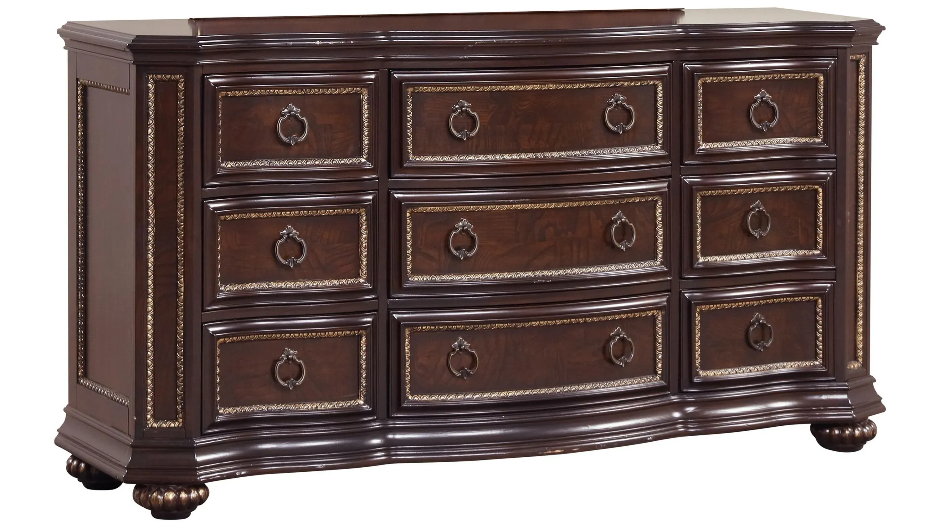 Glory Furniture Paris Cherry Dresser