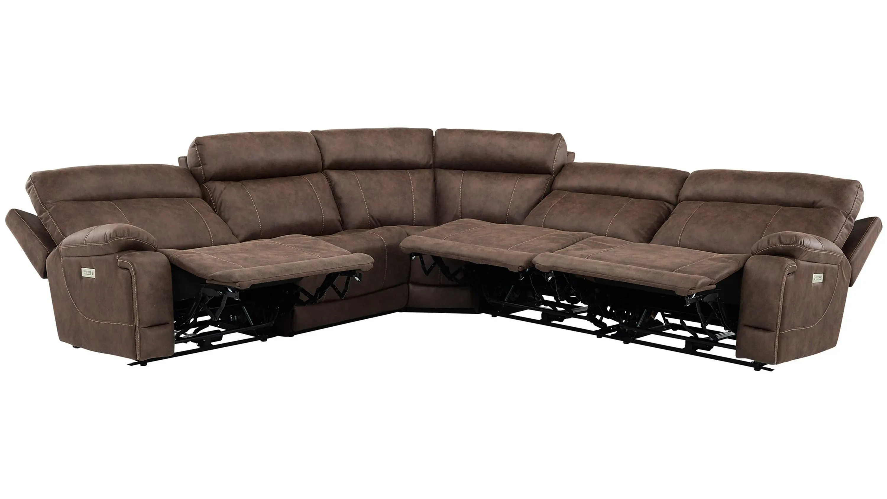 Gates 5-pc. Dual Power Sectional | Raymour & Flanigan