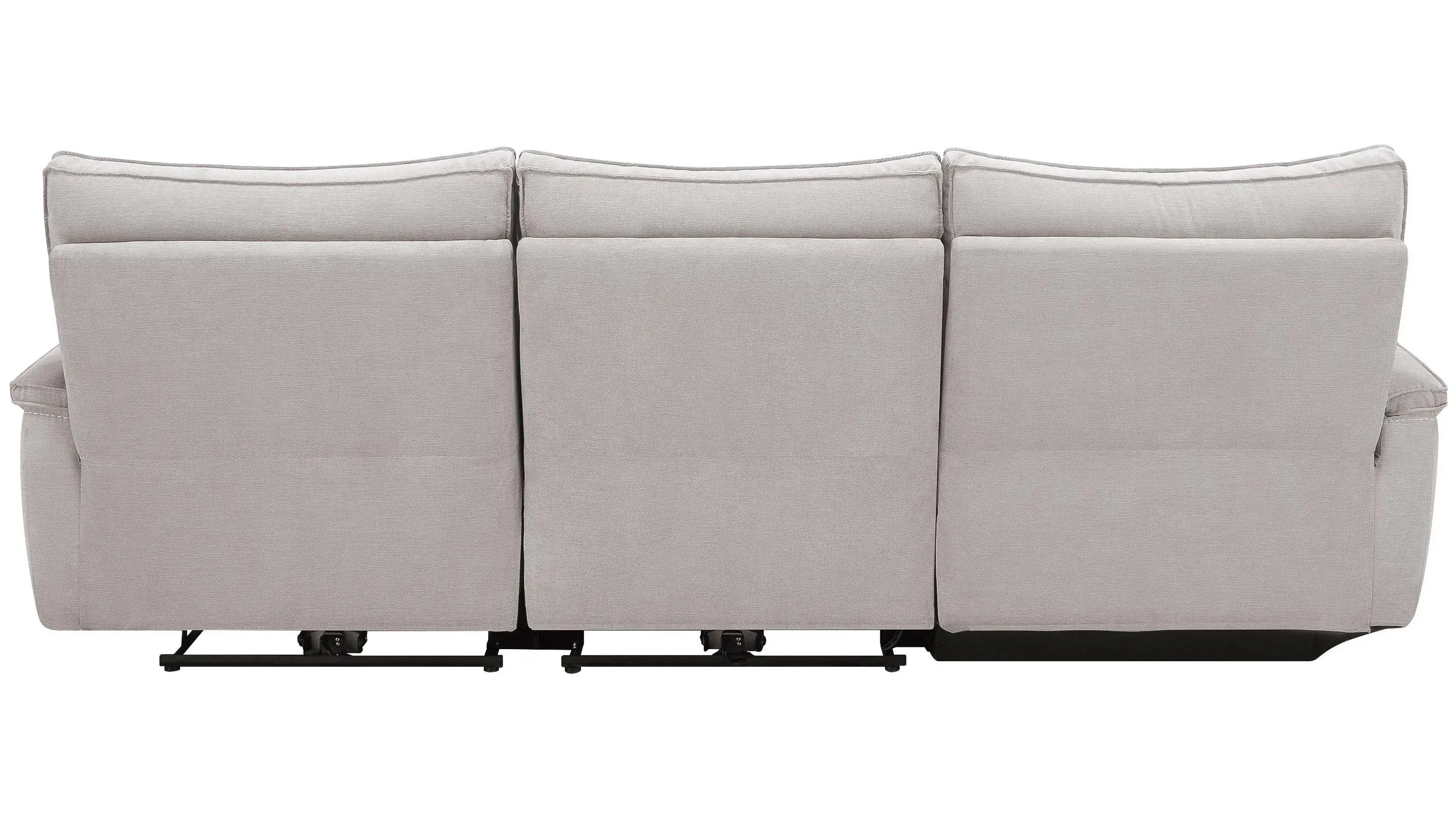 Graceland 3-pc. Sectional Sofa w/ Power Headrests | Raymour & Flanigan