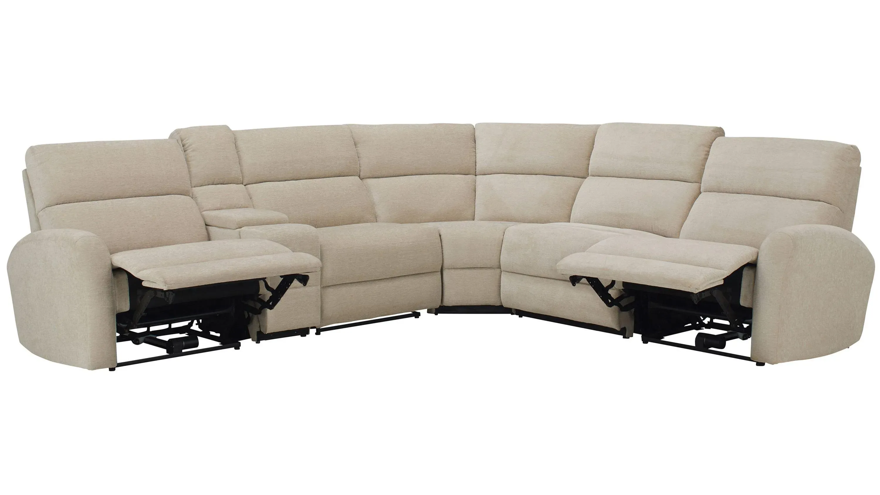 Fletcher 6-pc. Power Sectional w/ Power Headrests | Raymour & Flanigan