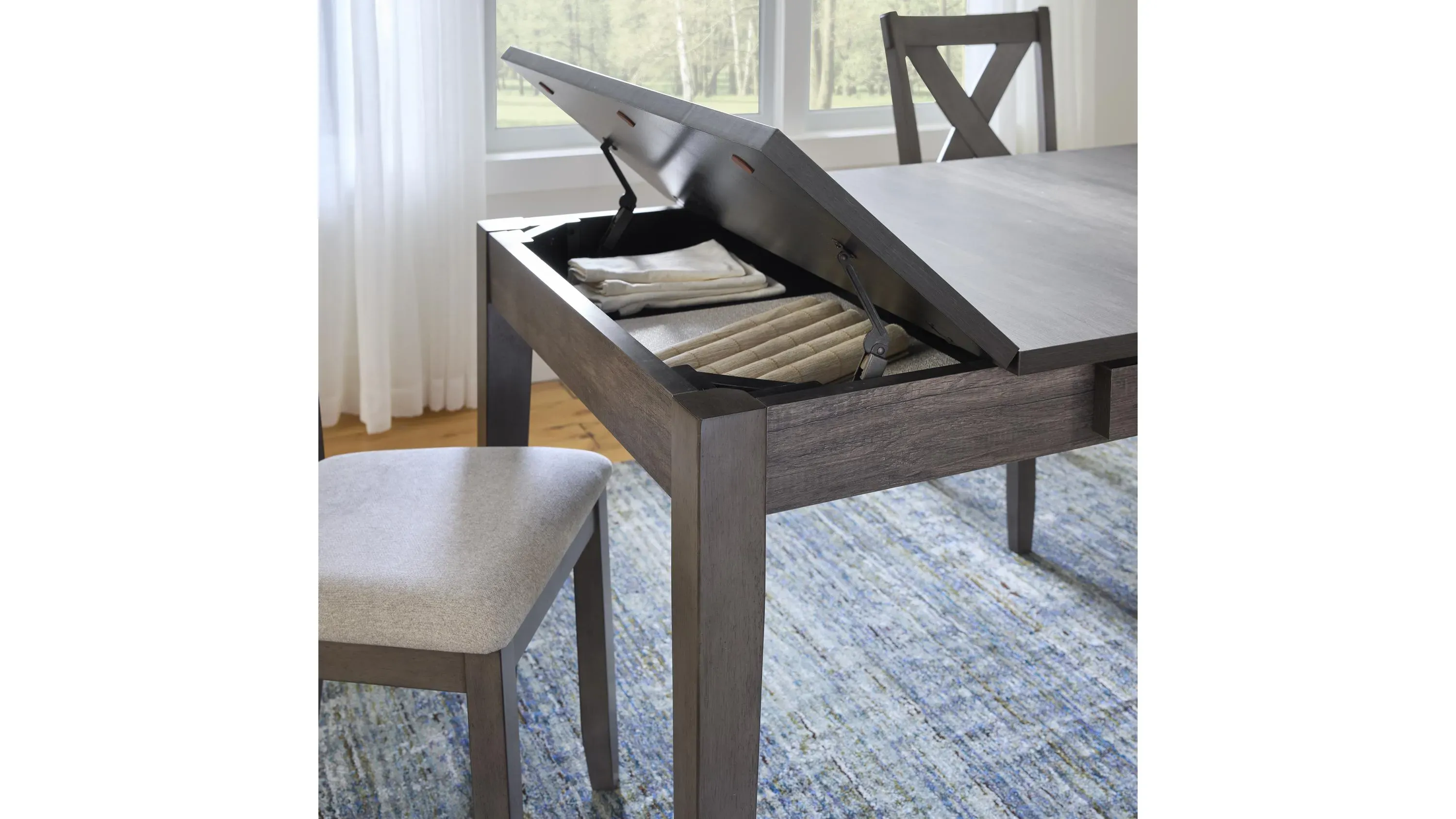Melvin 7-pc. Dining Set | Raymour & Flanigan