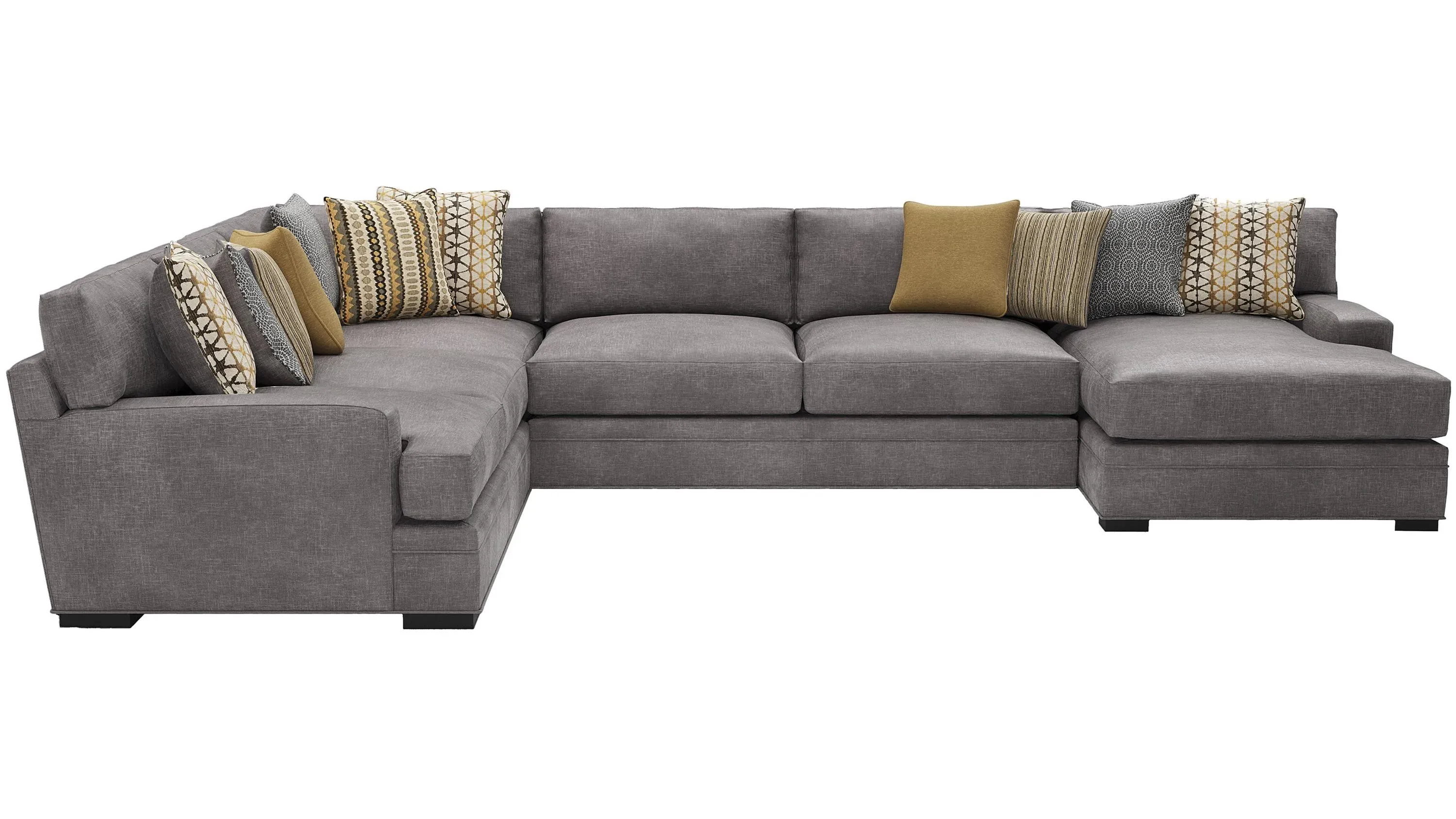 Bayside 4-pc. Microfiber Sectional| Raymour & Flanigan | Raymour