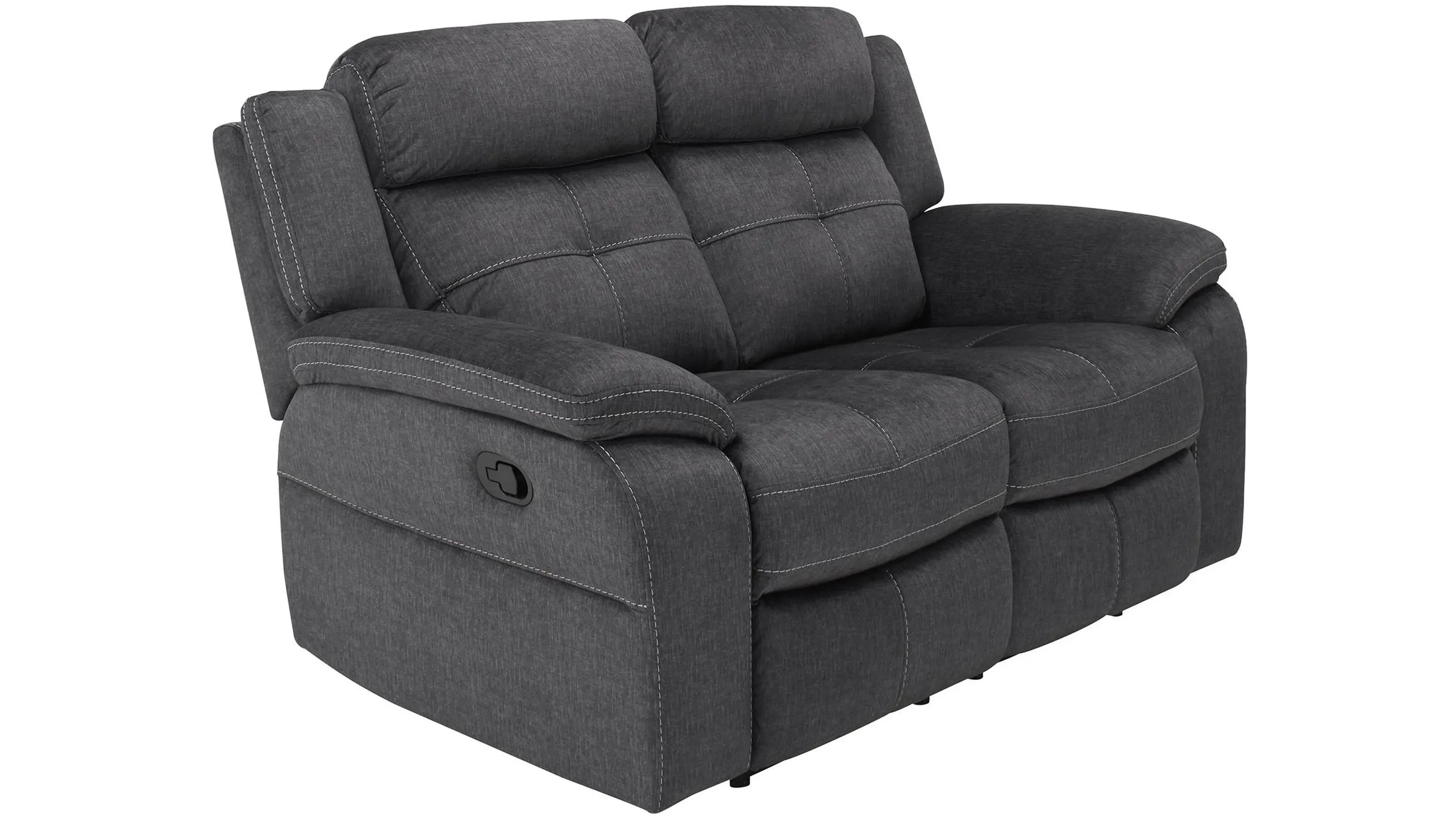 Lugano Microfiber Reclining Loveseat | Raymour & Flanigan