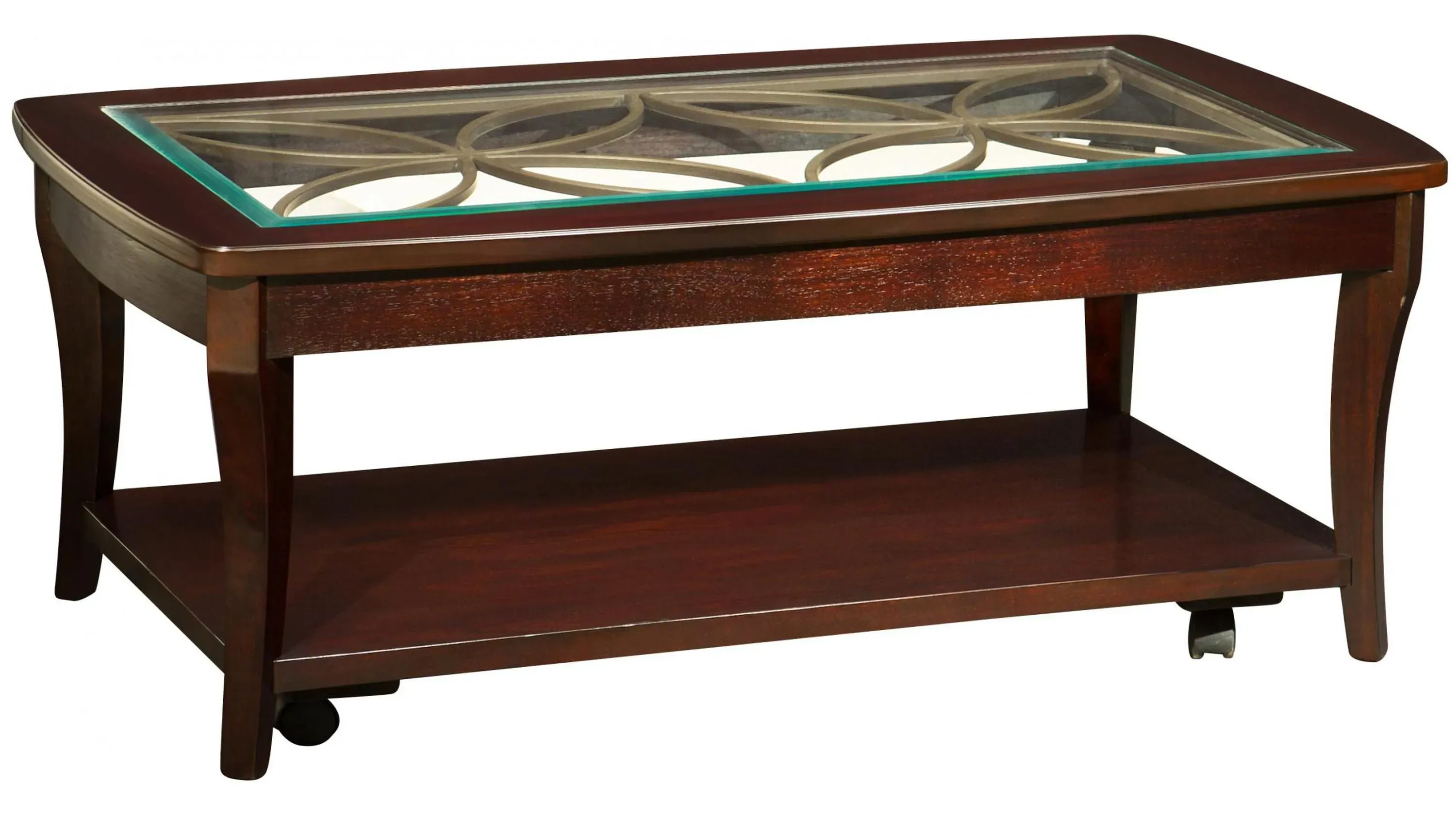 Annandale Rectangular Glass Coffee Table